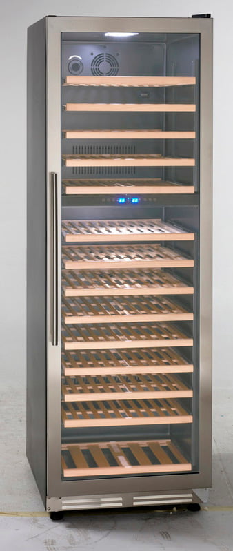 Avanti WCF154S3SD Weinkühler mit zwei Zonen, Designer-Serie, für bis zu 154 Flaschen