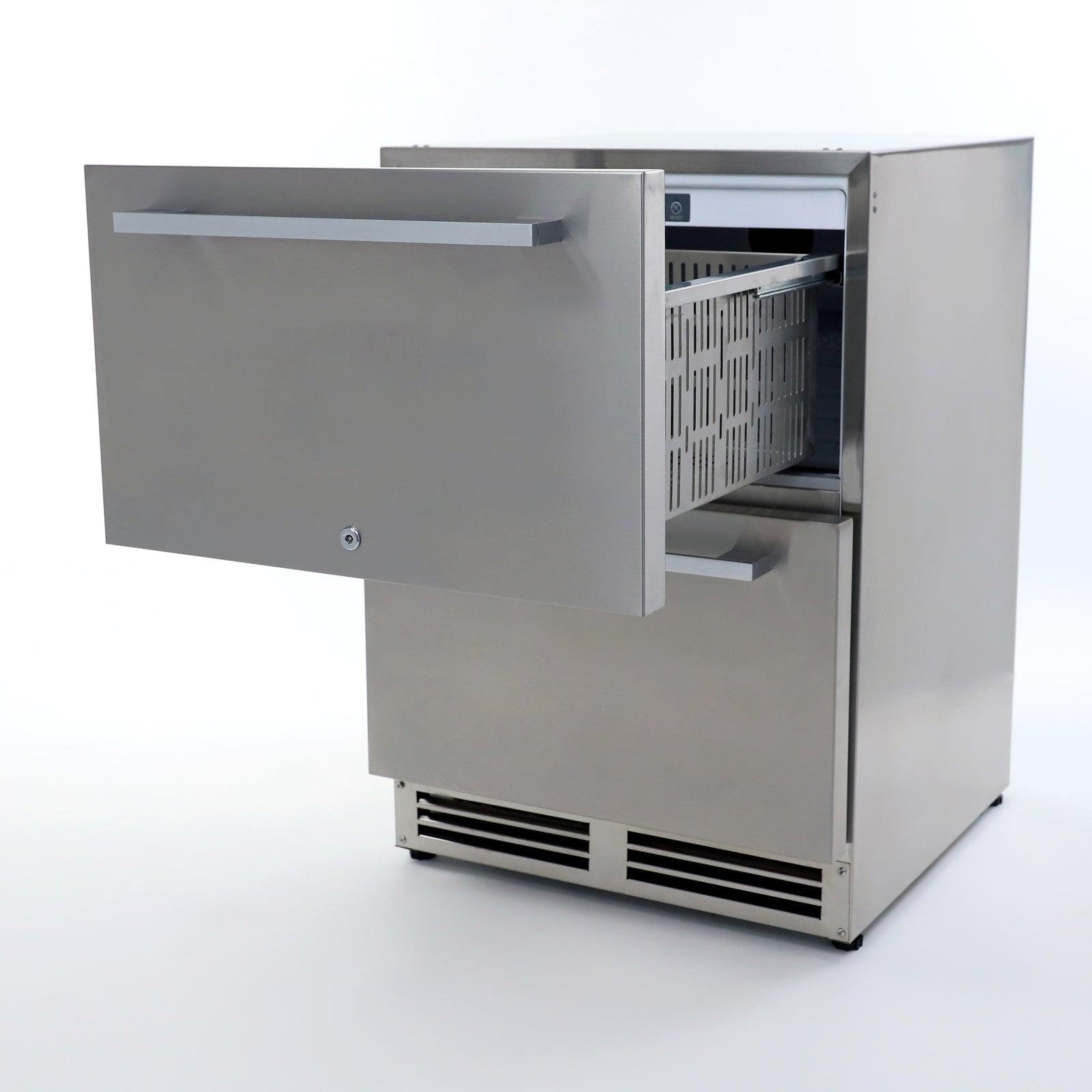 Avanti OR525U5D 5,2 Kubikfuß Elite-Serie Outdoor-Kühlschrank mit zwei Schubladen