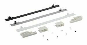 Amana W10495945 Lüftungszierleiste für Kombibacköfen, Schwarz-Weiß-Grau