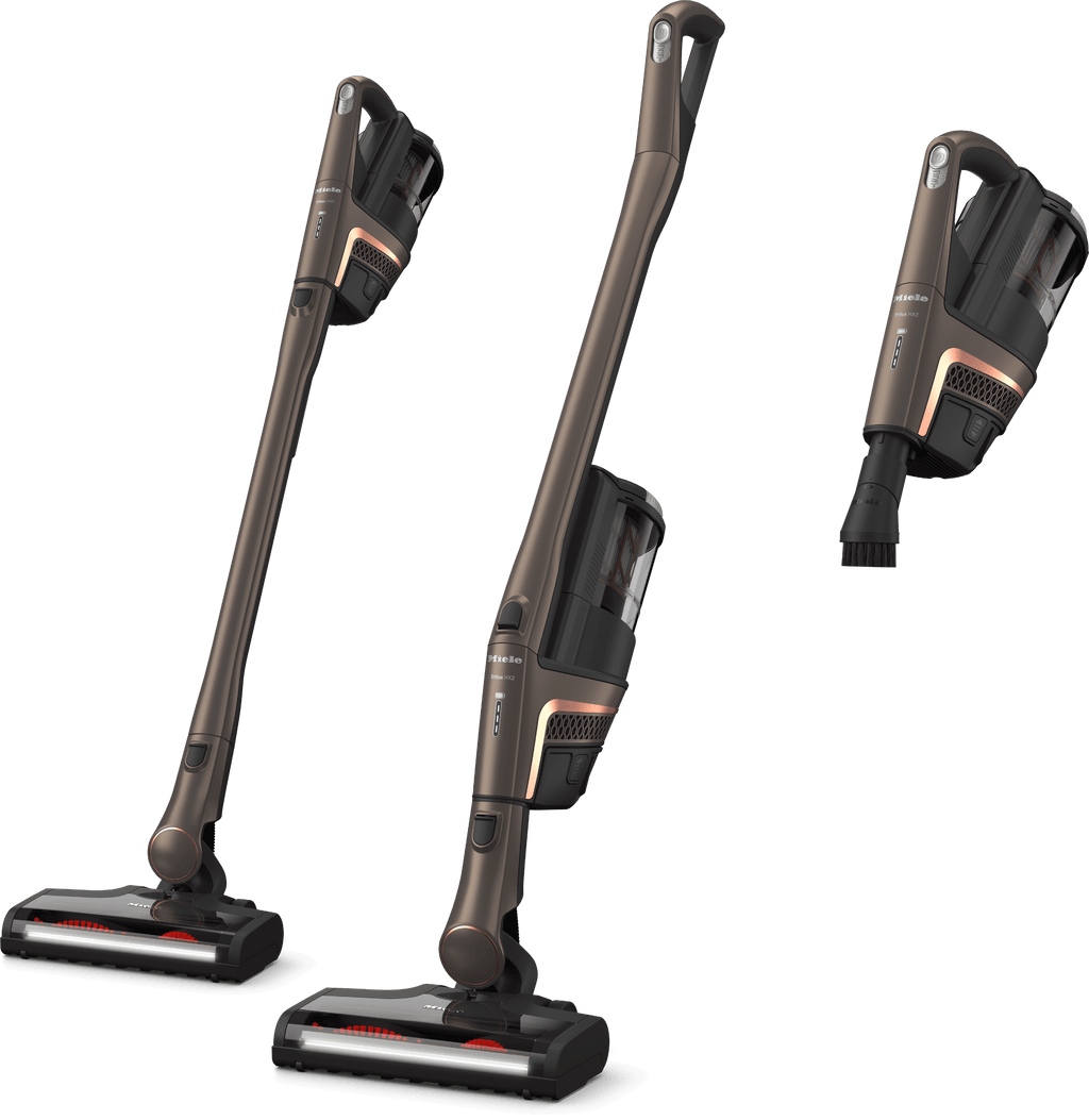 Miele TRIFLEXHX2PROIG Triflex Hx2 Pro – Kabelloser Stabstaubsauger Konstant hohe Saugleistung Bis zu 60+60 Min Laufzeit LED-Licht