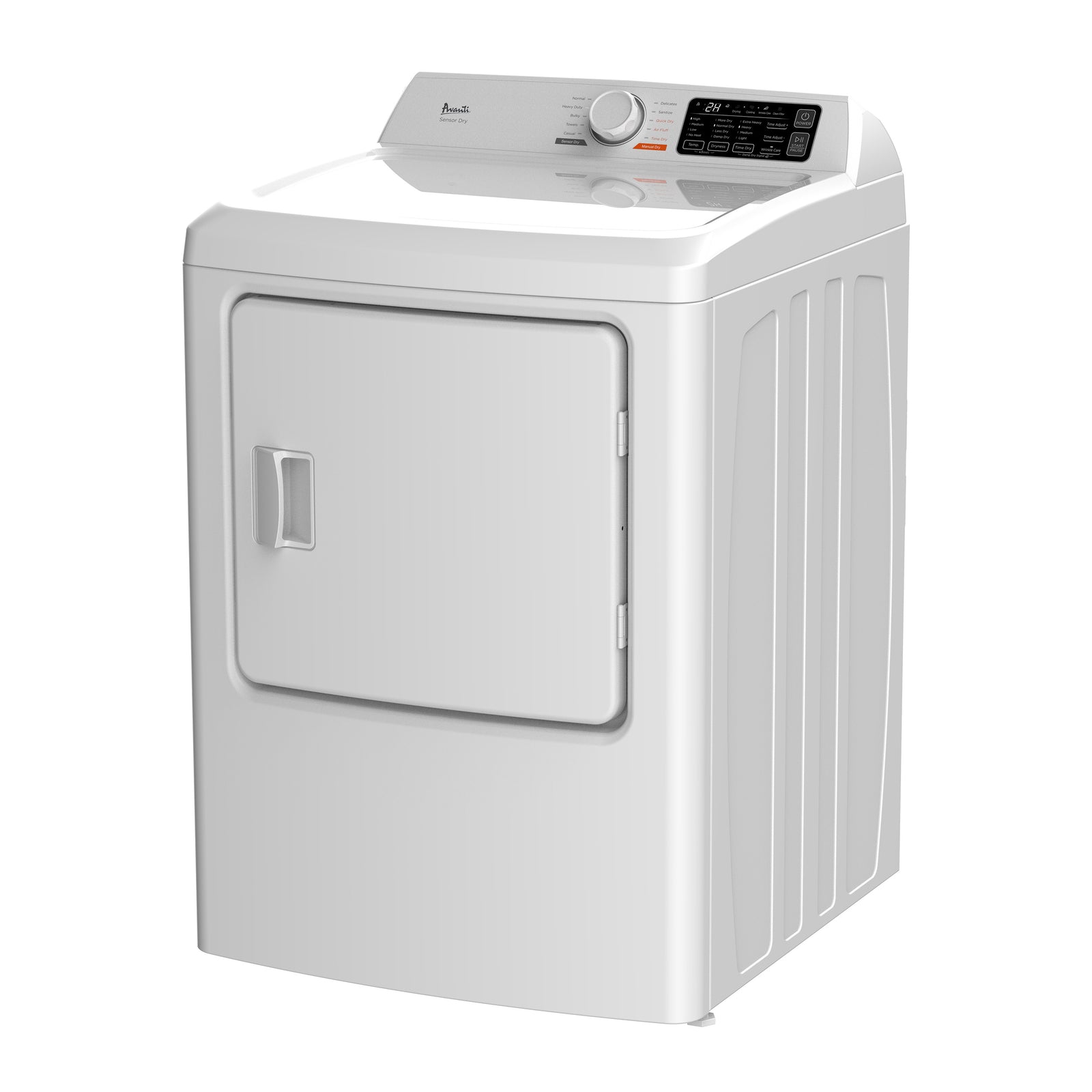 Avanti SED67D0W 6,7 Kubikfuß elektrischer Frontlader-Trockner