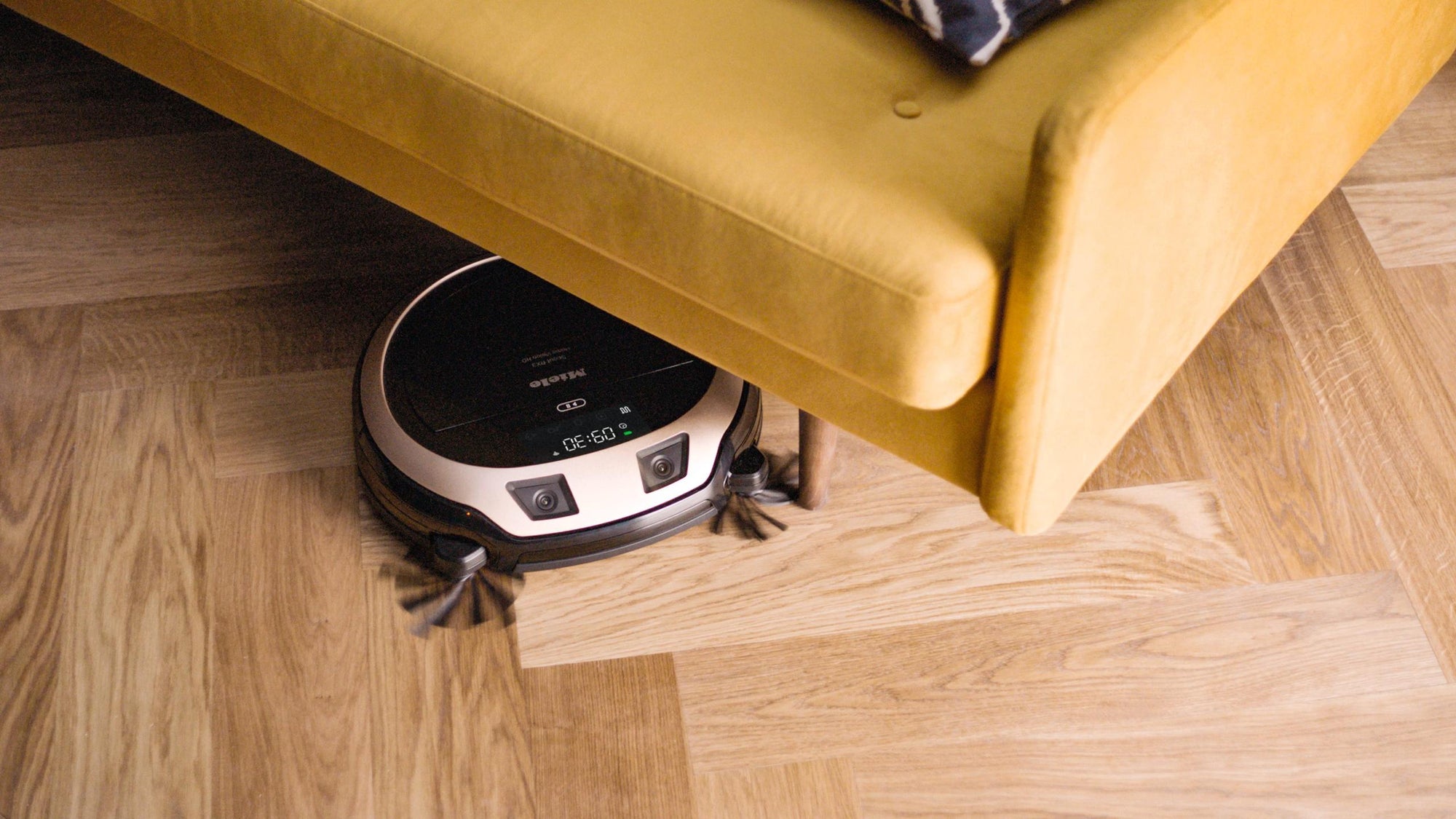 Miele SCOUT RX3 HOME VISION Scout Rx3 Home Vision – Saugroboter mit Livebildübertragung und 170 Minuten Laufzeit.