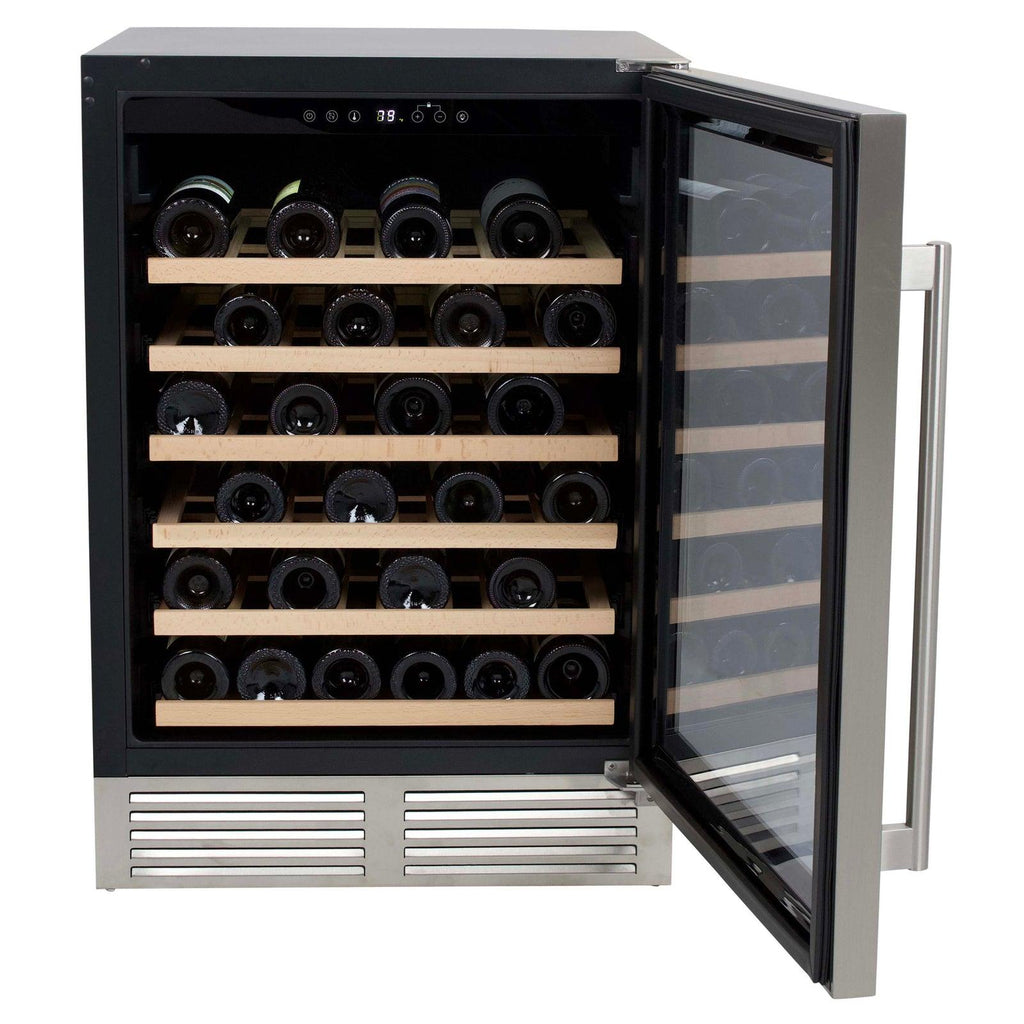 Avanti WCD52SZ3S Weinkühler der Designer-Serie für 51 Flaschen