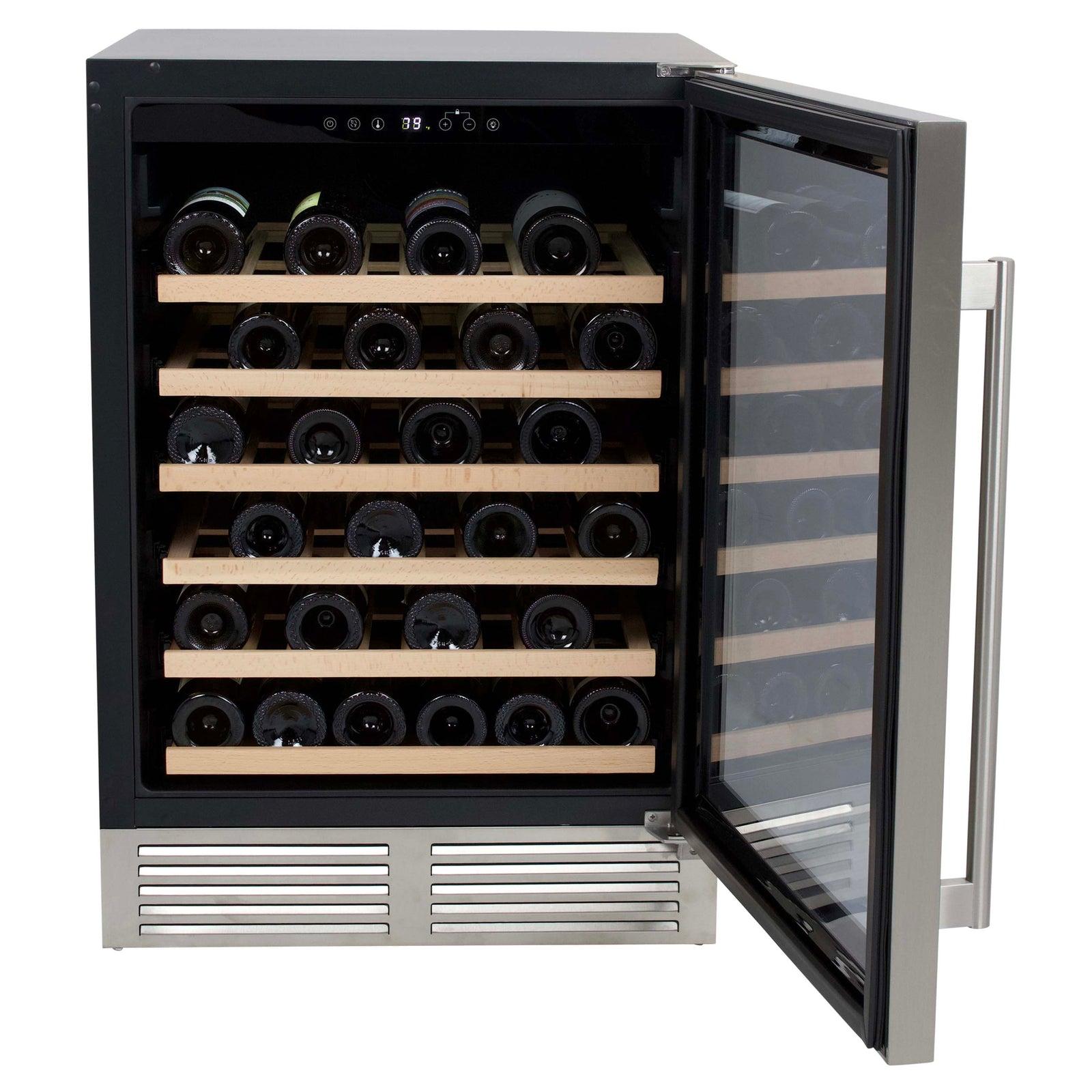 Avanti WCD52SZ3S Weinkühler der Designer-Serie für 51 Flaschen