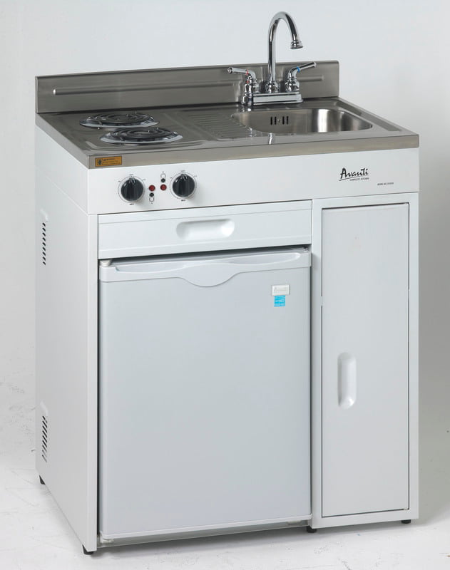 Avanti CK3016 30 Komplette Kompaktküche mit Kühlschrank