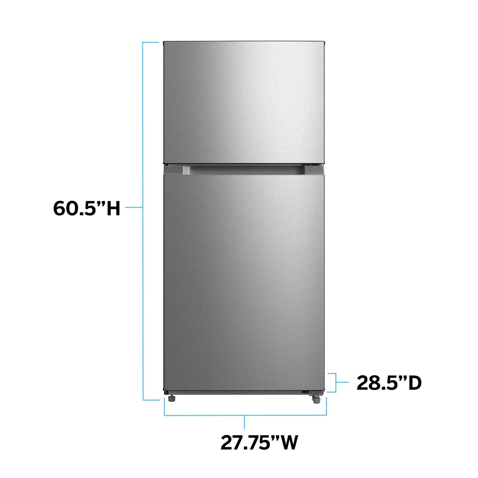 Avanti FF14D0W4 Avanti Frostfreier Kühlschrank mit Gefrierfach oben – Weiß / 14 Kubikfuß