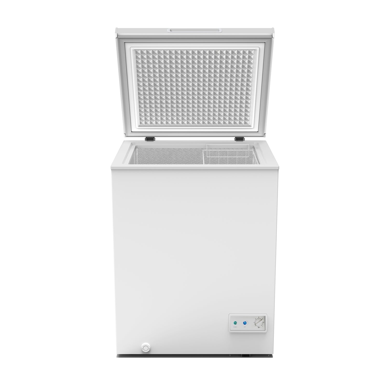 Avanti CF35F2G Avanti Garagenfertige Gefriertruhe – Platin / 3,5 Kubikfuß