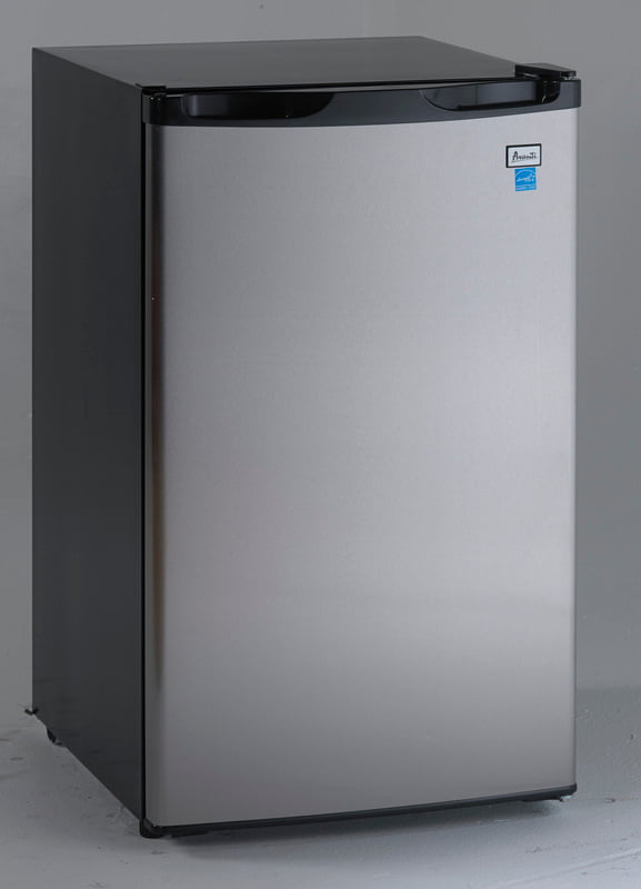 Avanti RM4436SS 4,4 Cf Hochkühlschrank - Schwarz mit Edelstahltür