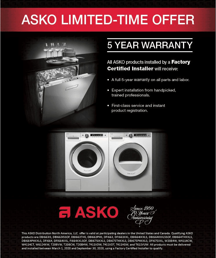 Asko T411HSW Logic Wärmepumpentrockner, Weiß