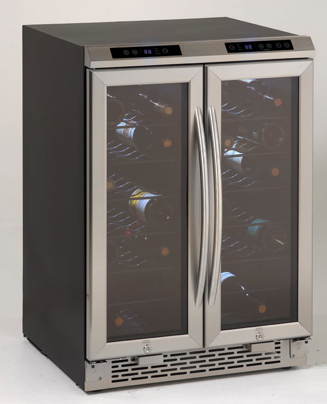 Avanti WCV38DZ Side-by-Side-Weinkühler mit zwei Zonen