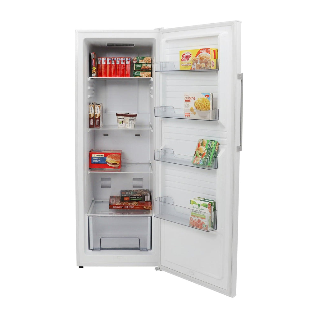 Avanti AV1081VFK0W Avanti 11 Cu Ft Vertikal-Gefrierschrank – Weiß / 10,8 Cu. Ft.