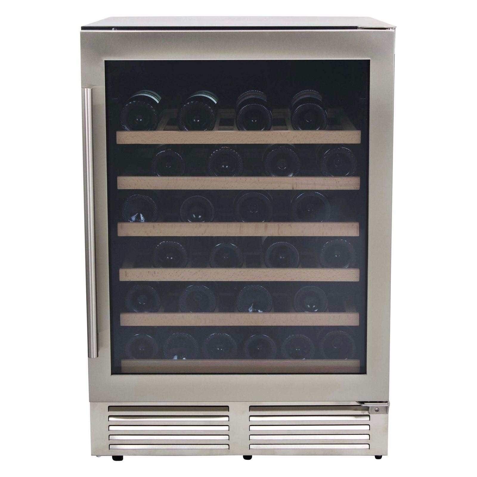 Avanti WCD52SZ3S Weinkühler der Designer-Serie für 51 Flaschen