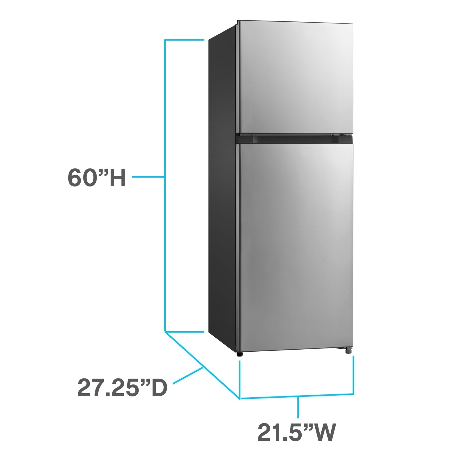 Avanti FF1010D0W Avanti Frostfreier Kühlschrank in Wohnungsgröße, 10,1 Kubikfuß – Weiß / 10,1 Kubikfuß