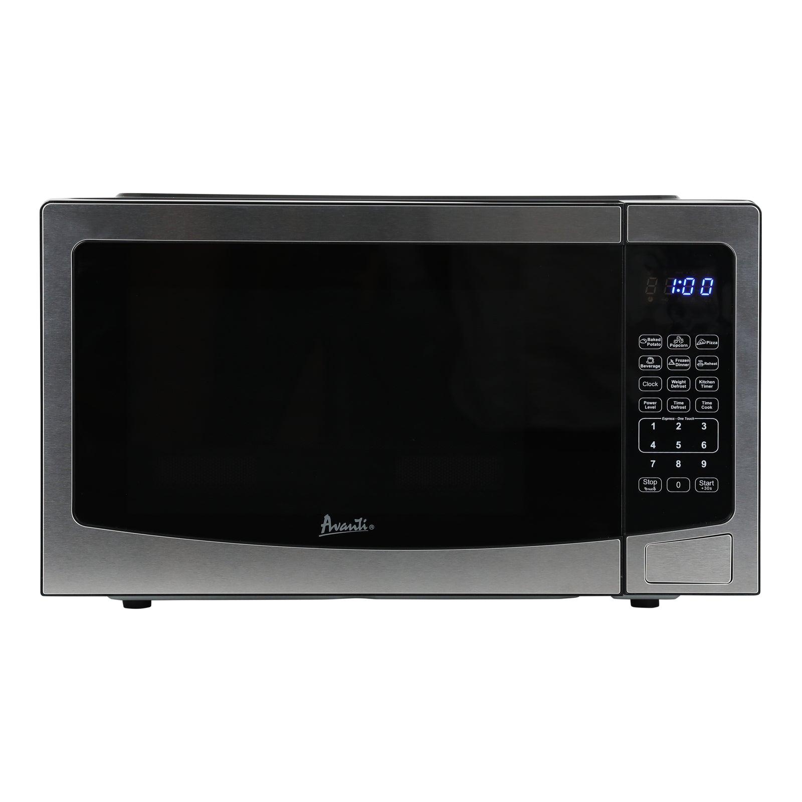 Avanti MT115V1B Avanti Mikrowellenherd, 1,1 Kubikfuß Fassungsvermögen – Schwarz / 1,1 Kubikfuß