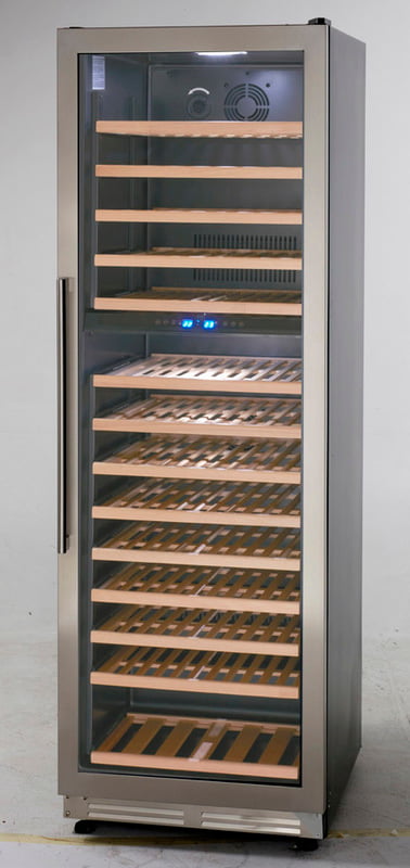 Avanti WCF154S3SD Weinkühler mit zwei Zonen, Designer-Serie, für bis zu 154 Flaschen