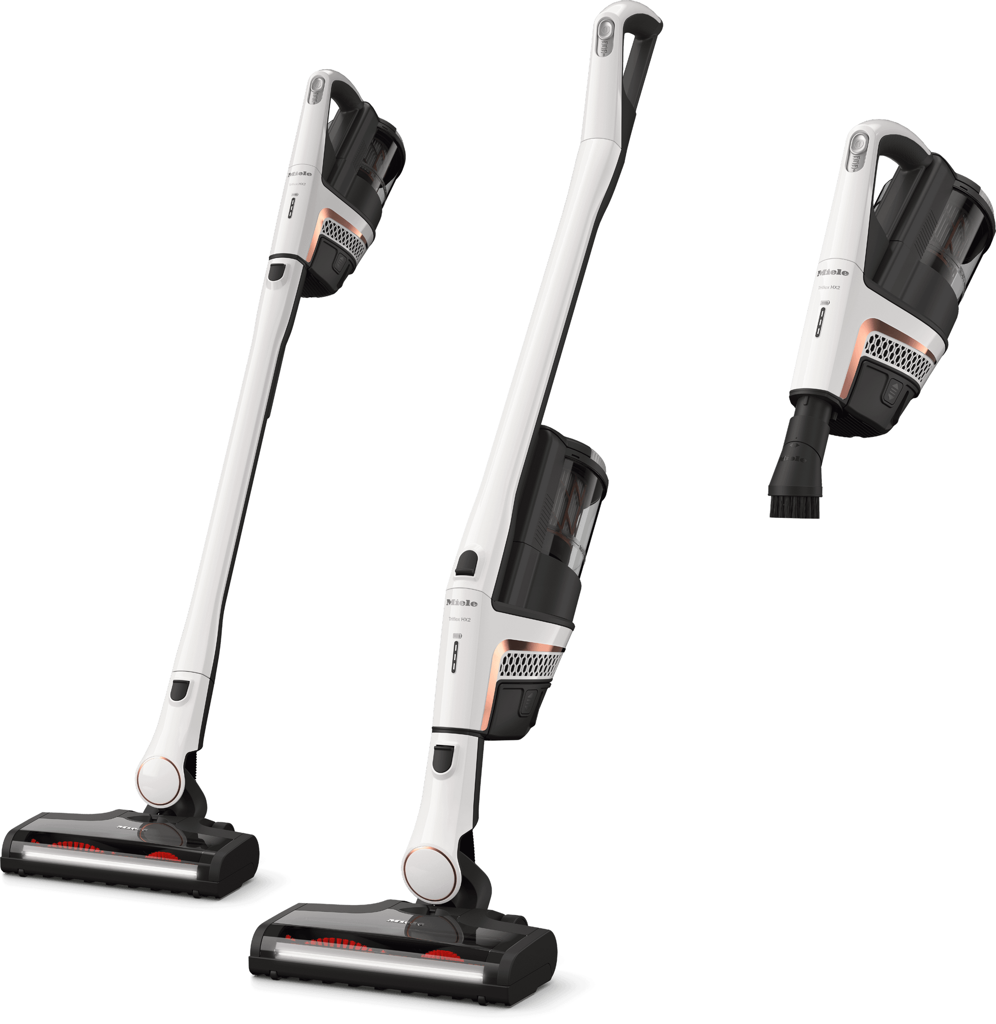 Miele TRIFLEX HX2 FLASH LOTUSWEISS Triflex Hx2 Flash - Kabelloser Stabstaubsauger Konstant hohe Saugleistung 60 Min Laufzeit Vielseitige Reinigung Durch 3In1 Design