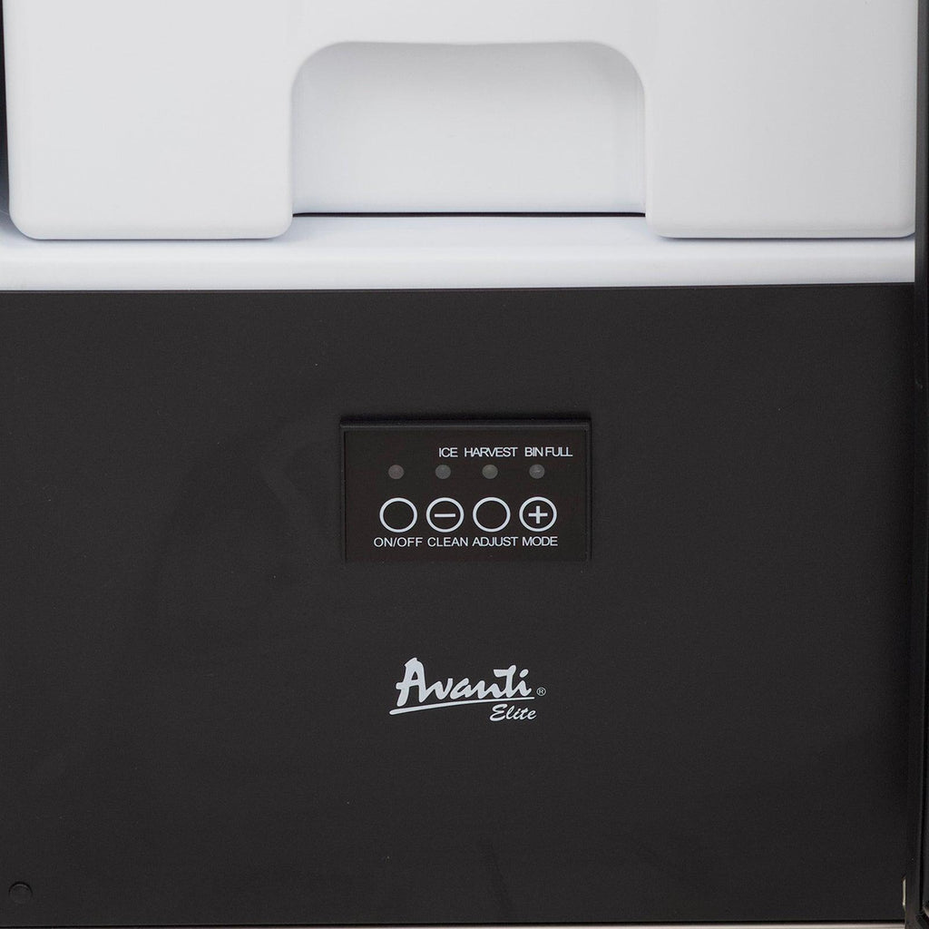 Avanti IME49U3SIS Avanti Elite Eingebauter oder freistehender Eisbereiter, 15 - Edelstahl / 49 Pfund