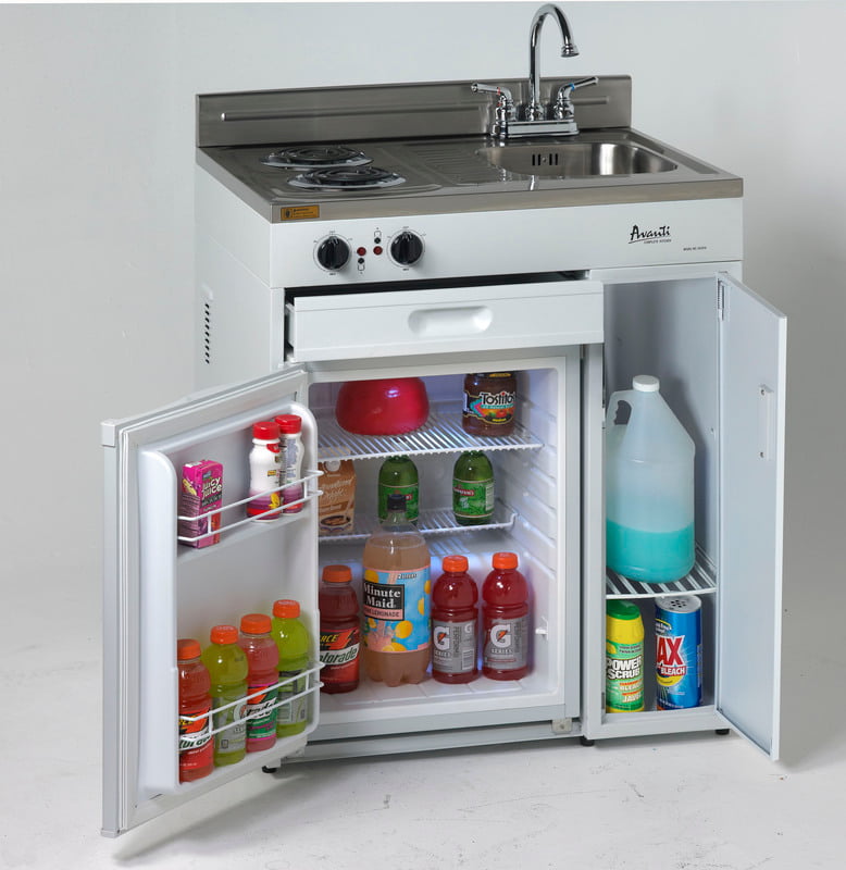 Avanti CK3016 30 Komplette Kompaktküche mit Kühlschrank