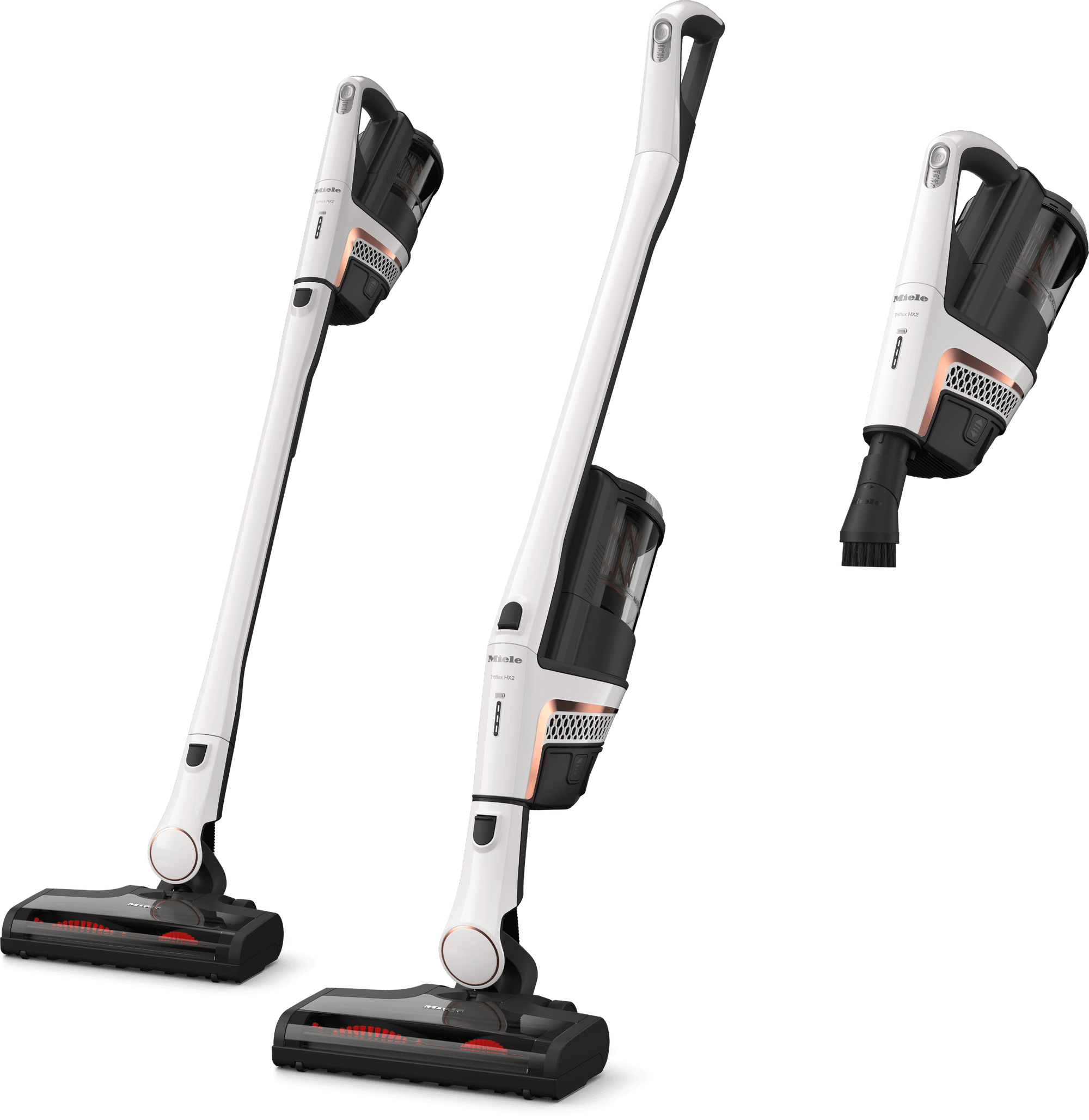 Miele TRIFLEX HX2 LOTUSWEISS Triflex Hx2 - Kabelloser Stabstaubsauger Konstant hohe Saugleistung 60 Min Laufzeit Vielseitige Reinigung Durch 3In1 Design