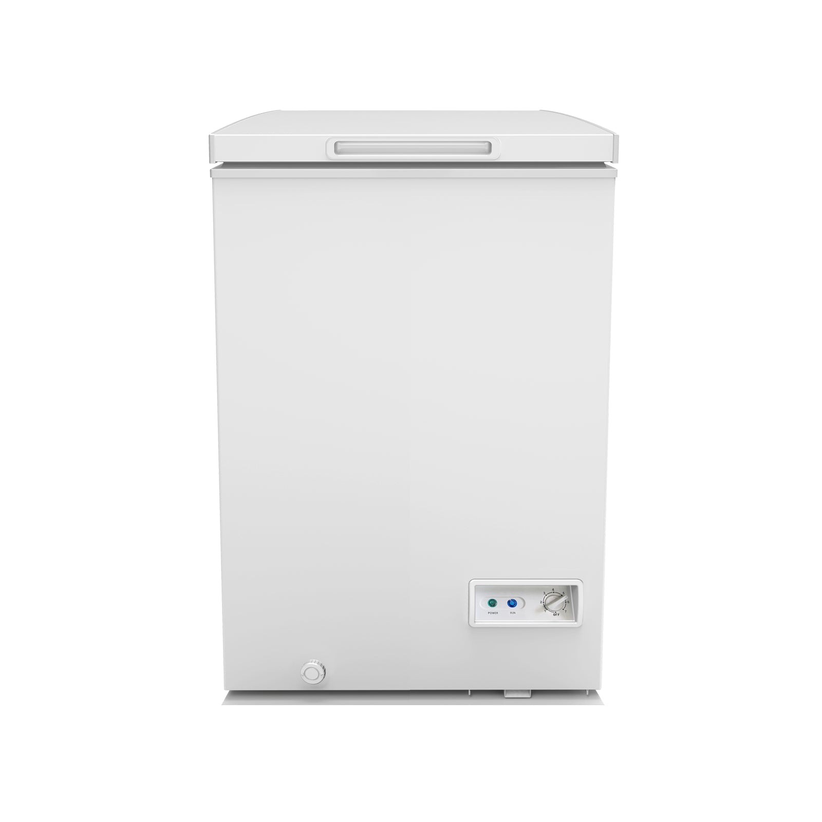 Avanti CF35F2G Avanti Garagenfertige Gefriertruhe – Platin / 3,5 Kubikfuß
