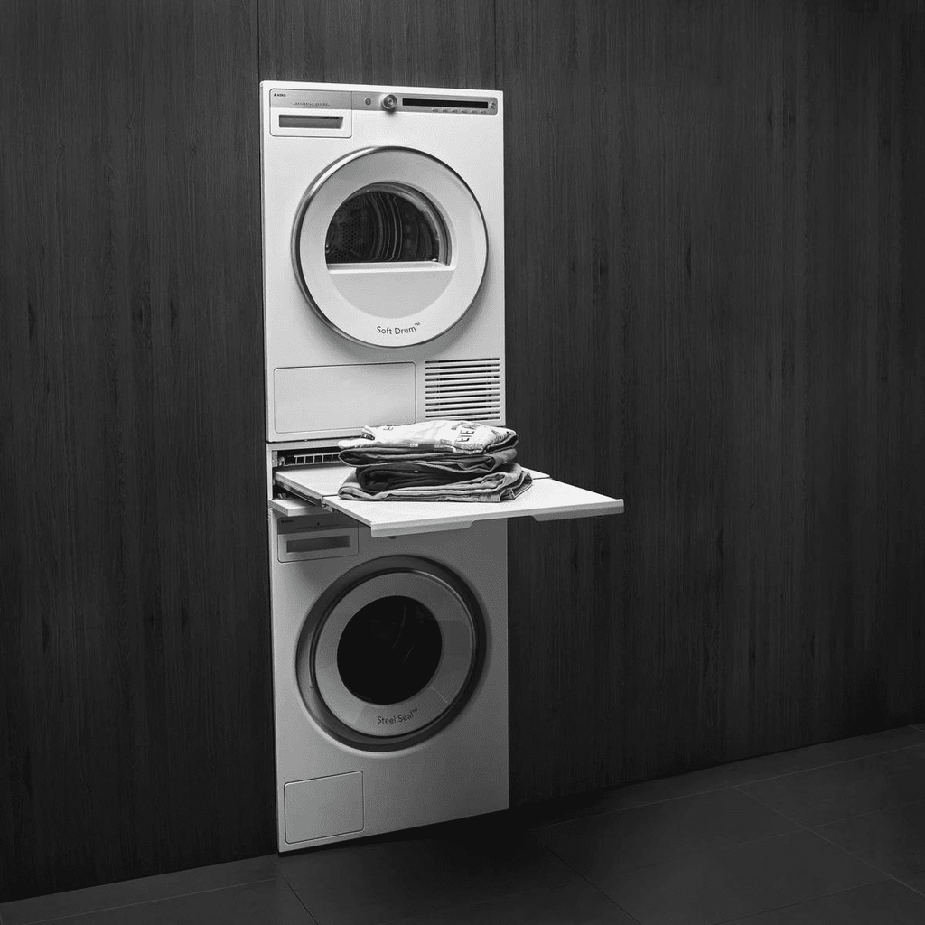 Asko HDB1153W Doppelregal, Weiß