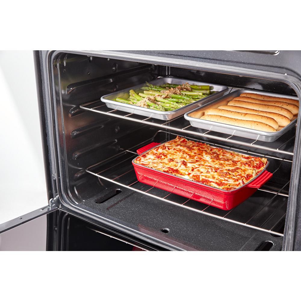 Amana AGR4203MNW Amana® 30-Zoll-Gasherd mit leicht zu reinigender Glastür