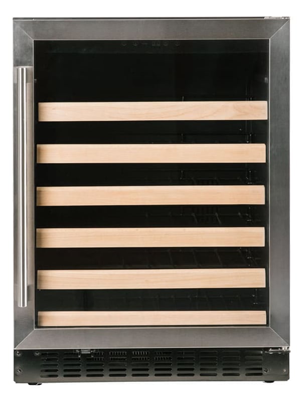 Azure Home Products A124WCS Weincenter 1.0 – 24 Glastür mit Edelstahl