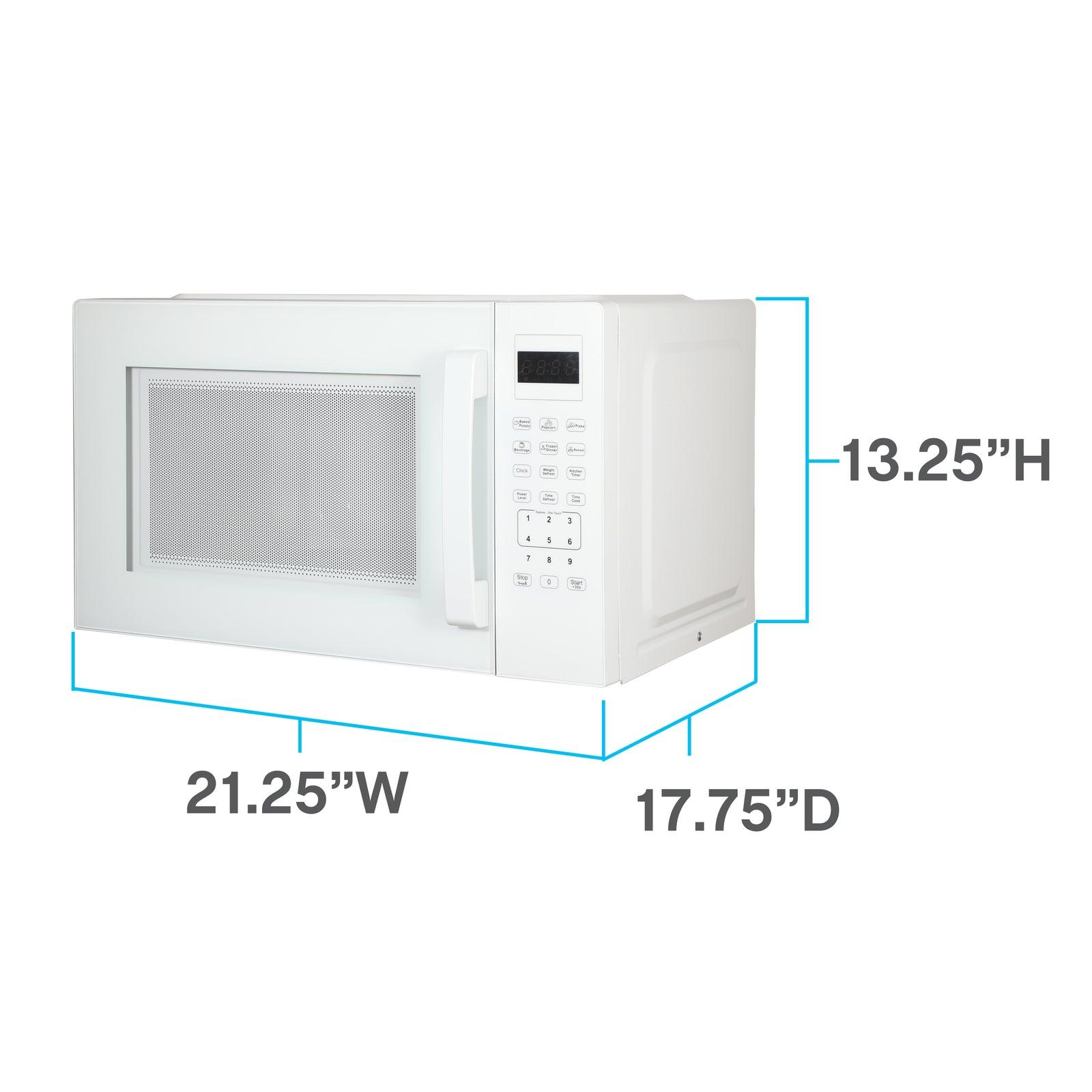 Avanti MT150V0W Avanti 1,5 Kubikfuß Mikrowellenherd - Weiß / 1,5 Kubikfuß