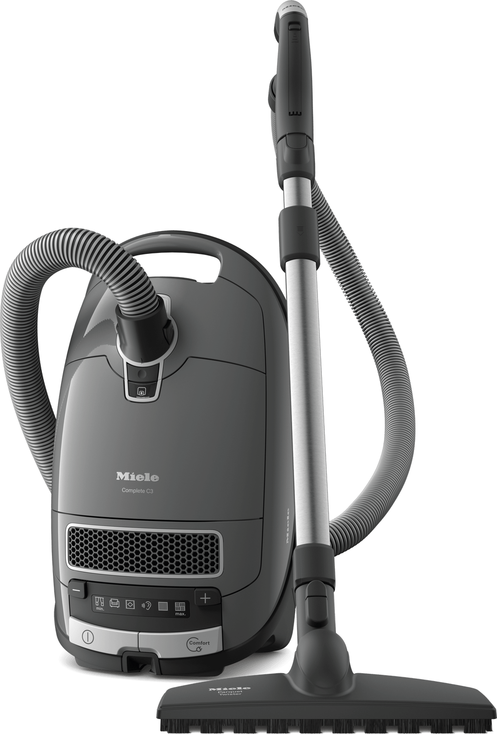 Miele COMPLETE C3 125 GALA EDITION GG Complete C3 125 Gala Edition – Bodenstaubsauger mit Parkettschutzdüse für die erstklassige Pflege empfindlicher Hartböden.