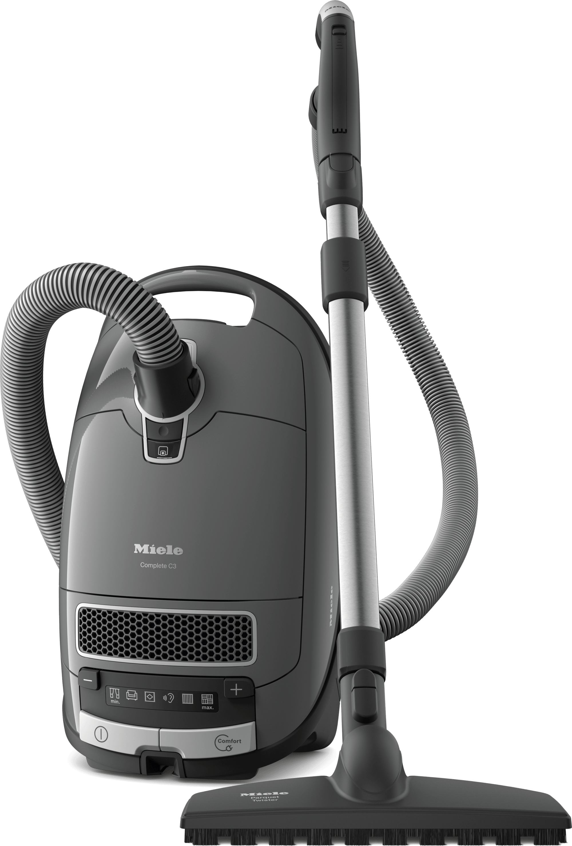 Miele COMPLETE C3 125 GALA EDITION GG Complete C3 125 Gala Edition – Bodenstaubsauger mit Parkettschutzdüse für die erstklassige Pflege empfindlicher Hartböden.