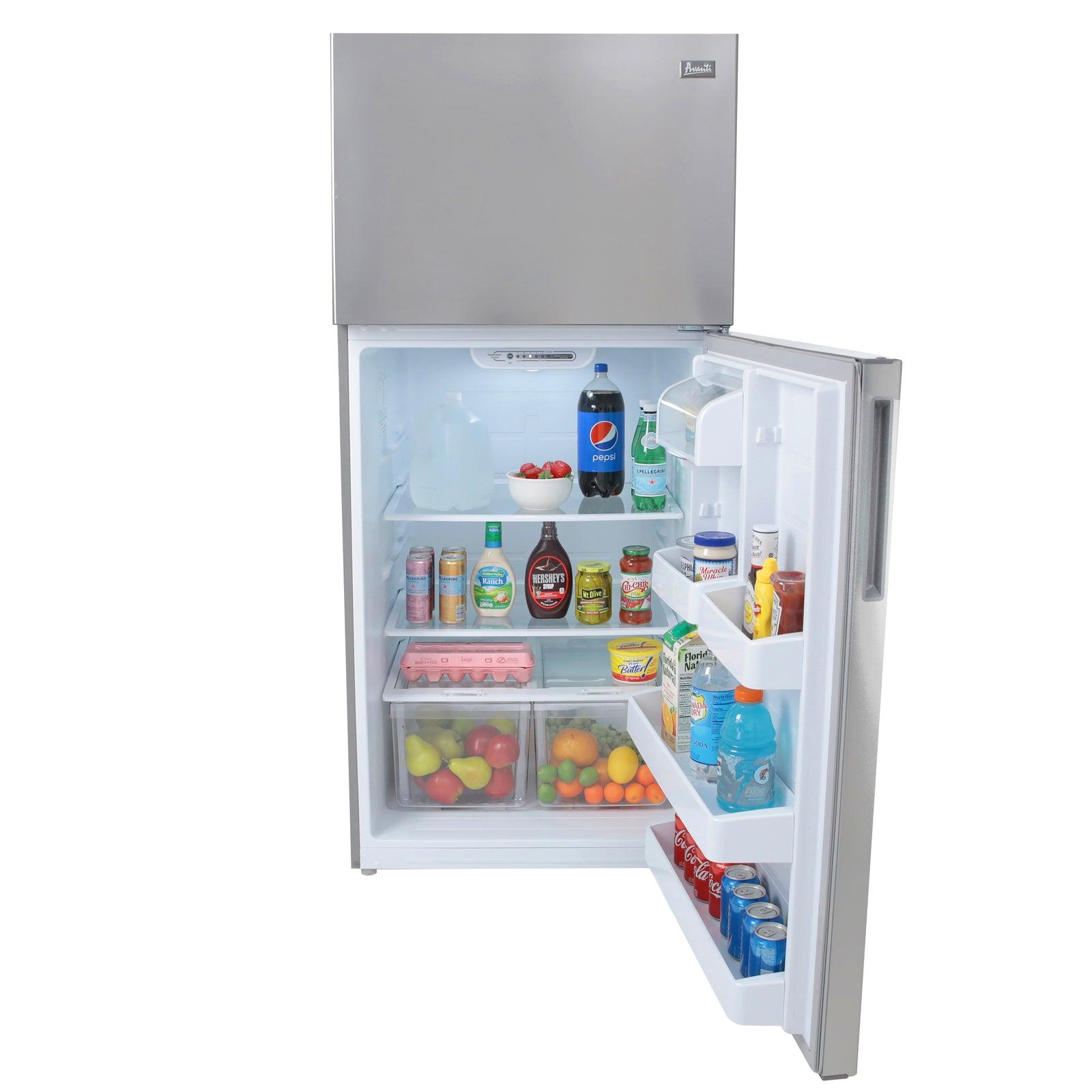 Avanti FF18D3S4 Avanti Frostfreier Kühlschrank in Wohnungsgröße, 18,0 Kubikfuß.