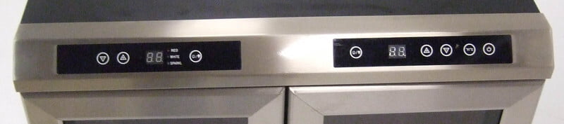 Avanti WCV38DZ Side-by-Side-Weinkühler mit zwei Zonen