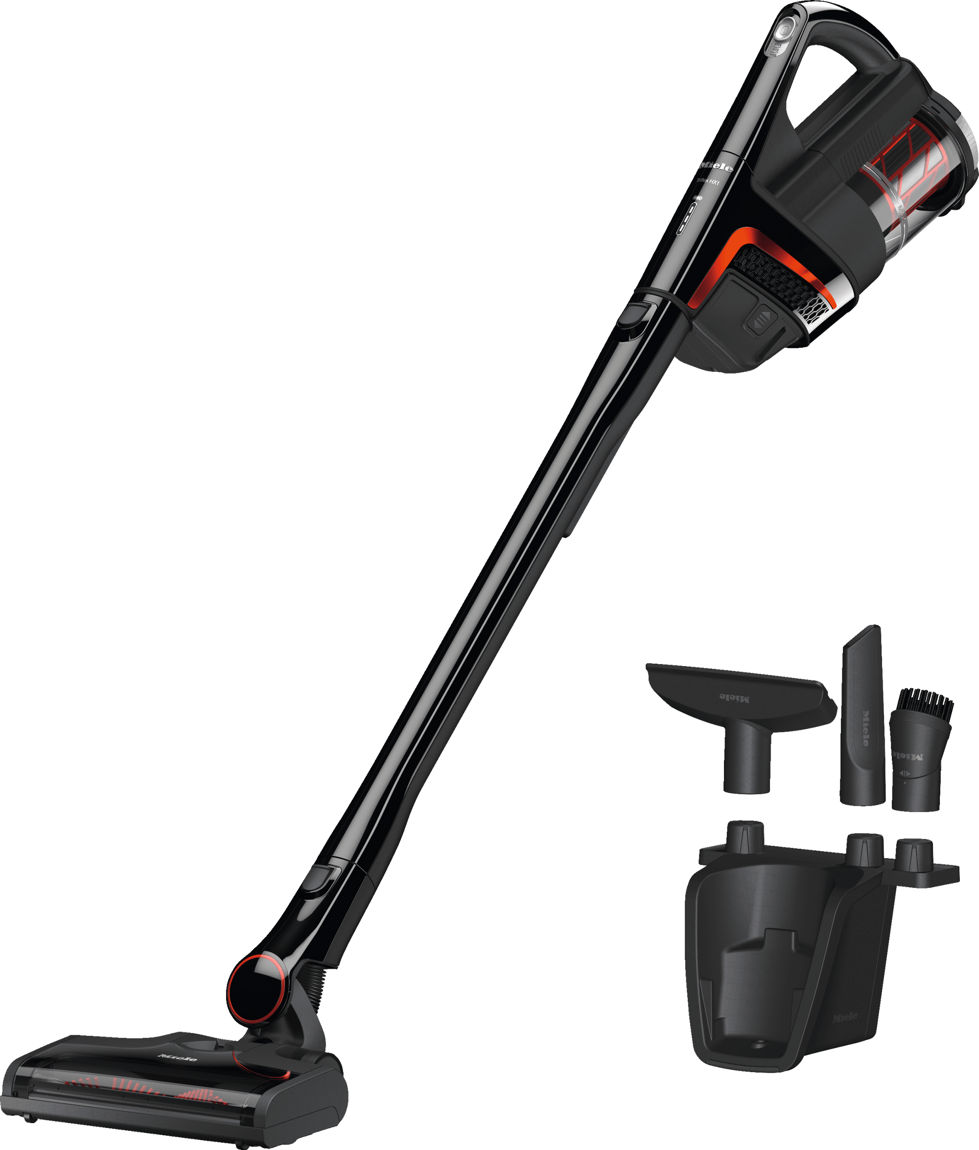 Miele TRIFLEXHX1FACELIFTOB Triflex Hx1 Facelift – Kabelloser Stabstaubsauger Triflex Hx1 mit 3-in-1-Design für außergewöhnliche Flexibilität
