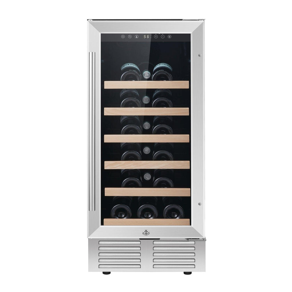 Avanti WCS31Z3SIS Avanti Weinkühler für 30 Flaschen, Edelstahl, 30 Flaschen