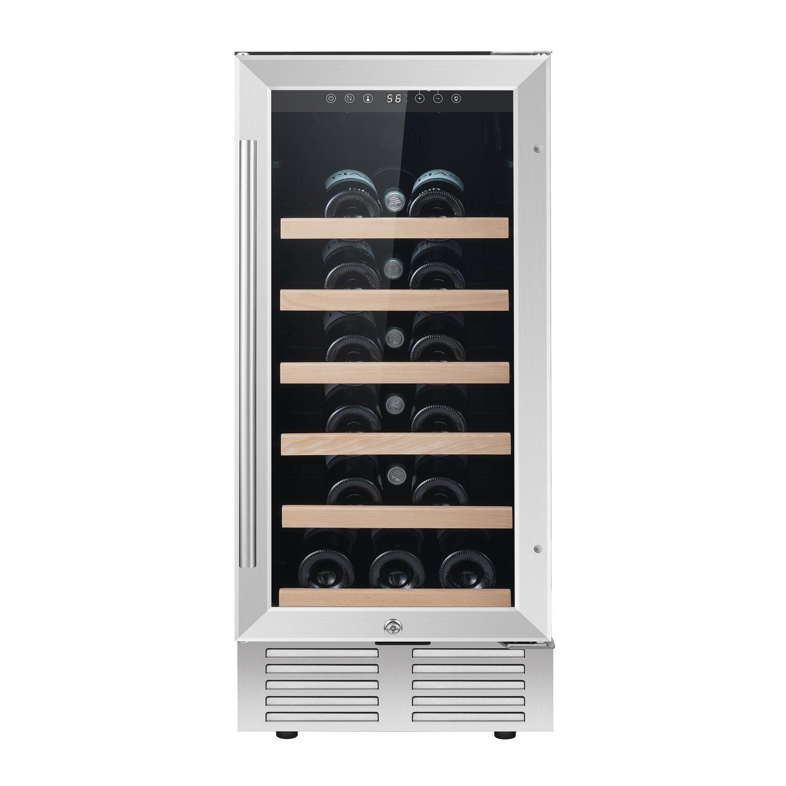 Avanti WCS31Z3SIS Avanti Weinkühler für 30 Flaschen, Edelstahl, 30 Flaschen