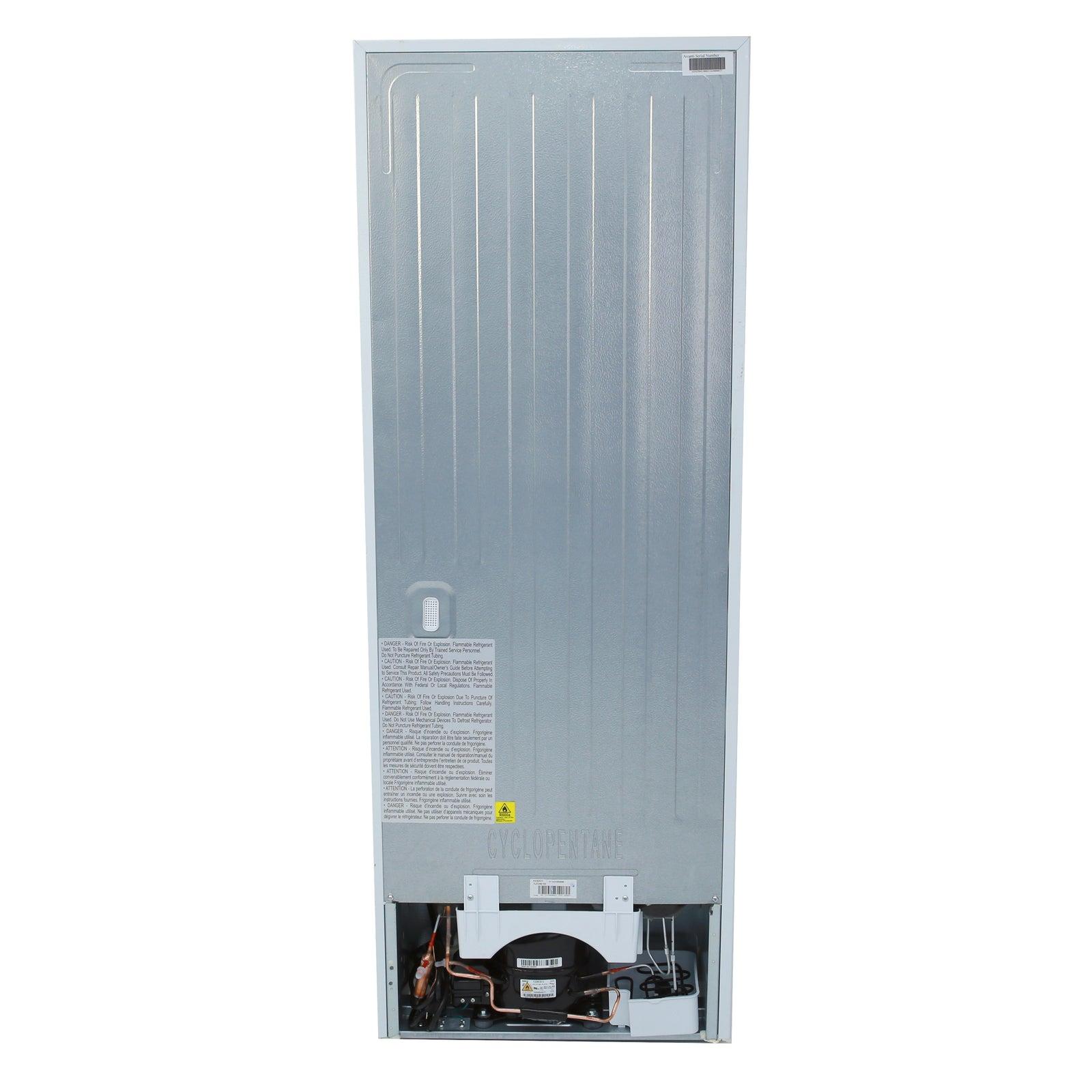 Avanti FF1010D0W Avanti Frostfreier Kühlschrank in Wohnungsgröße, 10,1 Kubikfuß – Weiß / 10,1 Kubikfuß