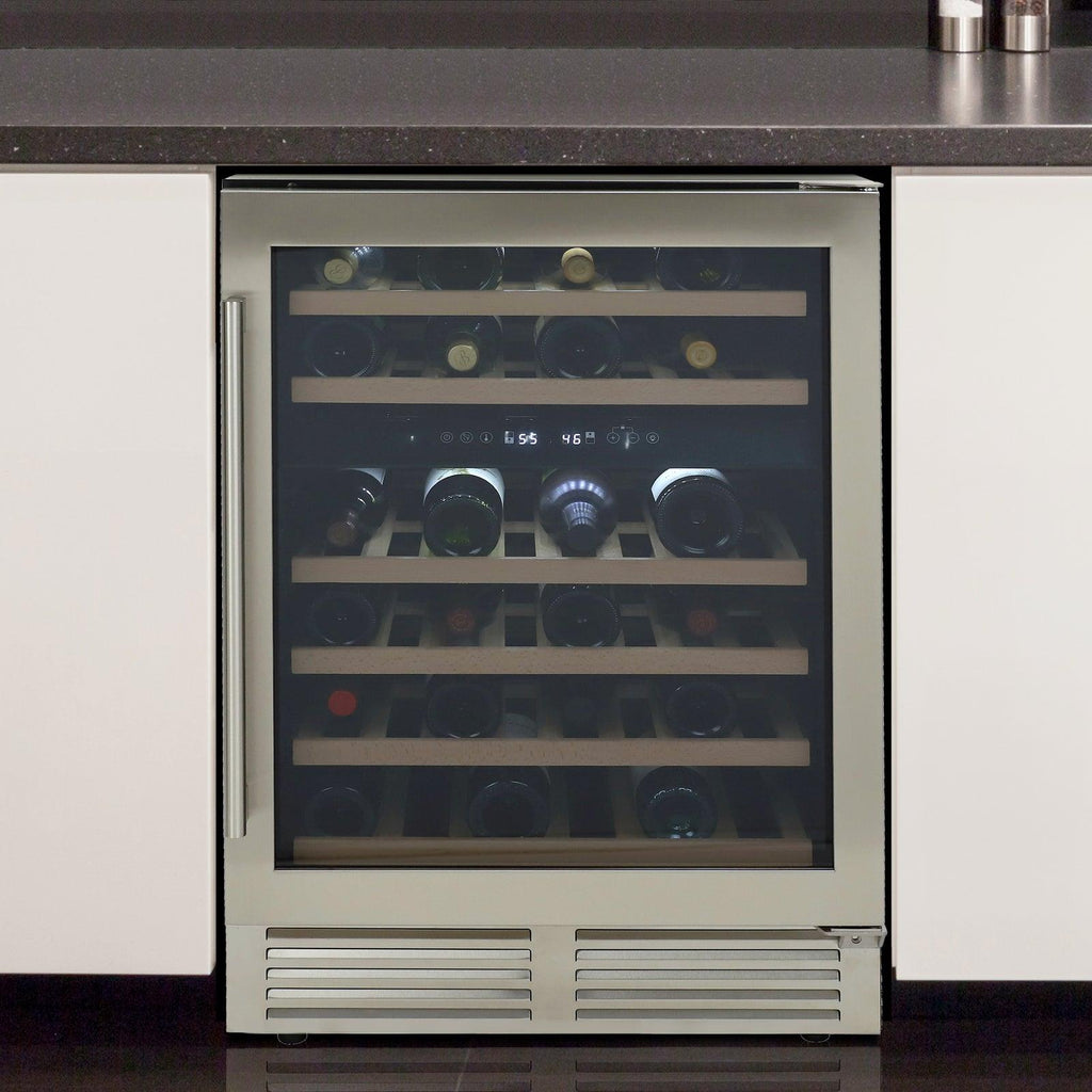 Avanti WCD46DZ3S 43 Flaschen Designer Series Dual-Zone Weinkühler