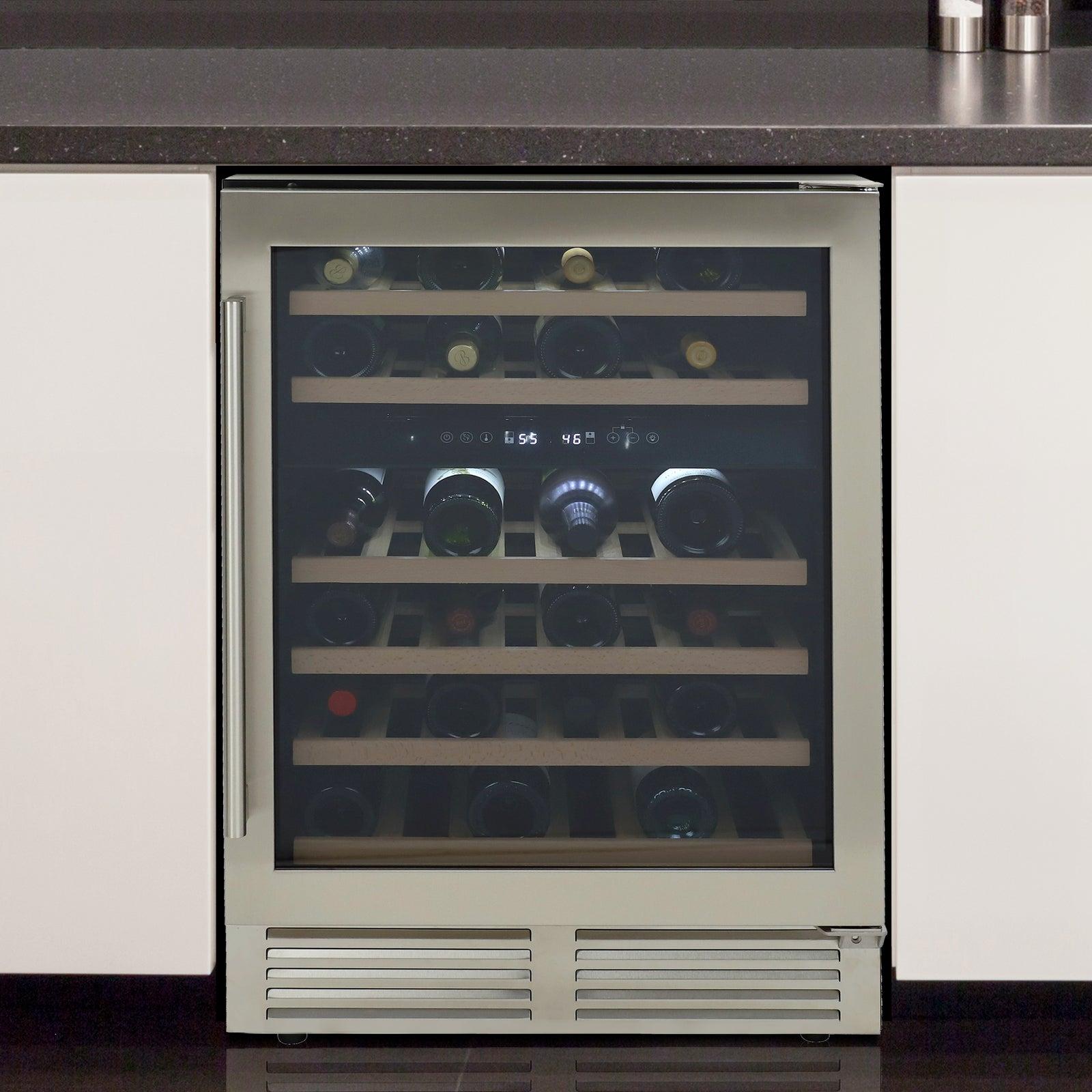 Avanti WCD46DZ3S 43 Flaschen Designer Series Dual-Zone Weinkühler
