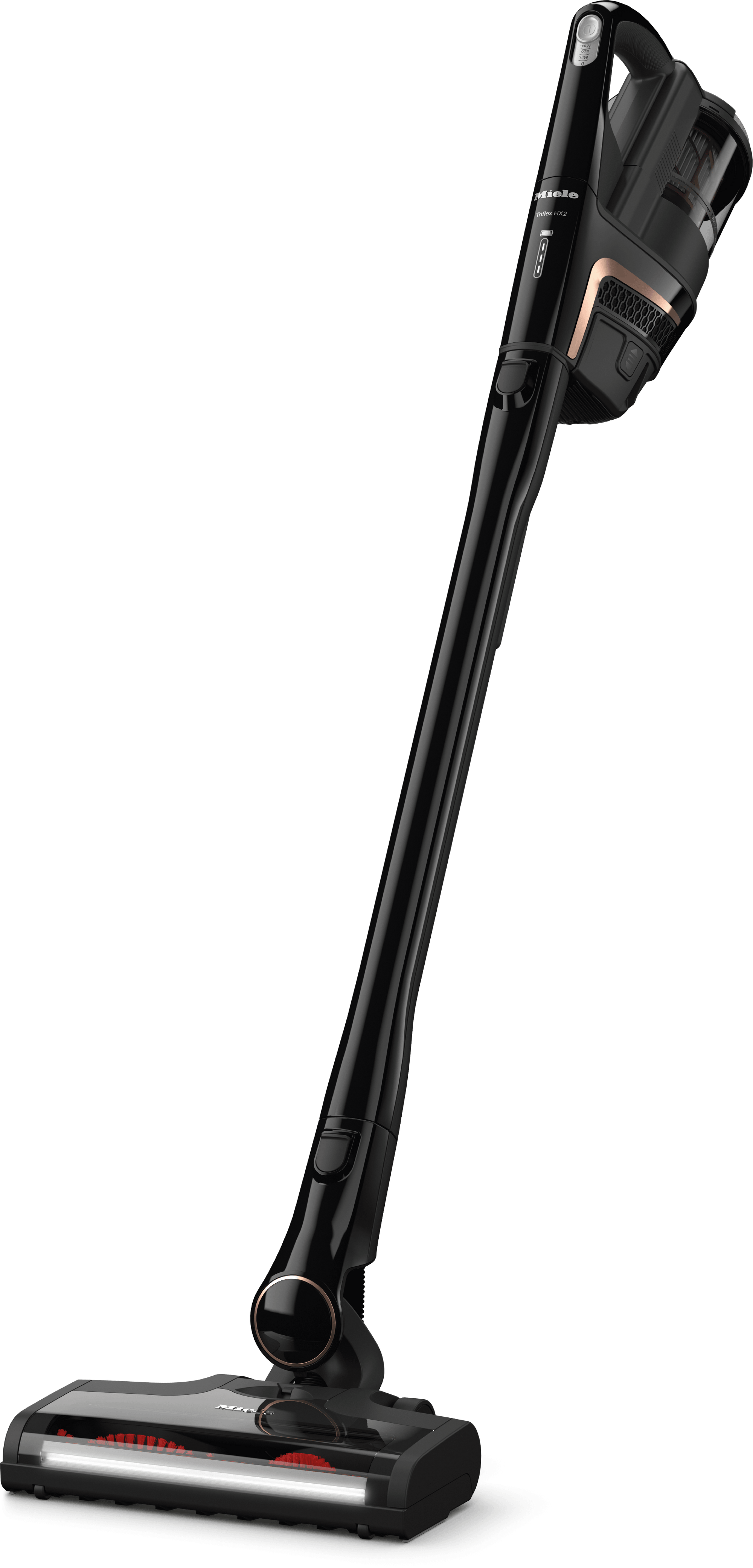 Miele TRIFLEX HX2 RUNNER OBSIDIANSCHWARZ Triflex Hx2 Runner - Kabelloser Stabstaubsauger Konstant hohe Saugleistung Bis zu 60+60 Min Laufzeit Automatische Bodenerkennung