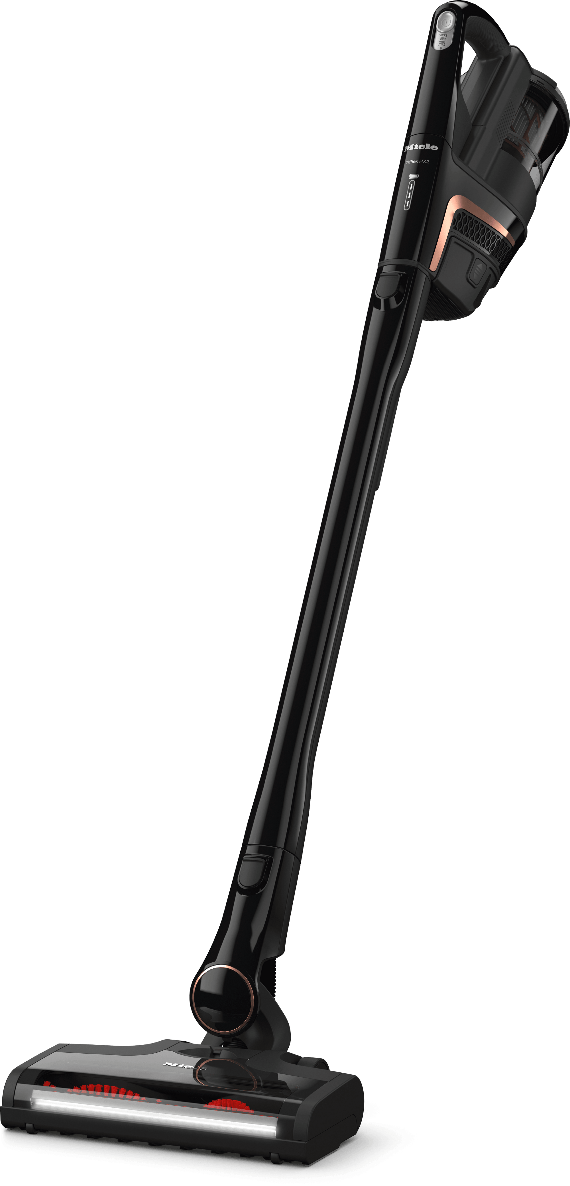 Miele TRIFLEXHX2CATDOGOB Triflex Hx2 Cat &amp; Dog Obsidianschwarz – Kabelloser Stabstaubsauger Konstant hohe Saugleistung 60 Min Laufzeit Inkl. Tierhaarbürste