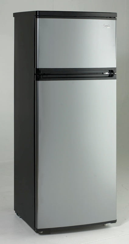 Avanti RA7316PST 7,4 Cf Zweitüriger Apartment-Kühlschrank - Schwarz mit Platin-Finish