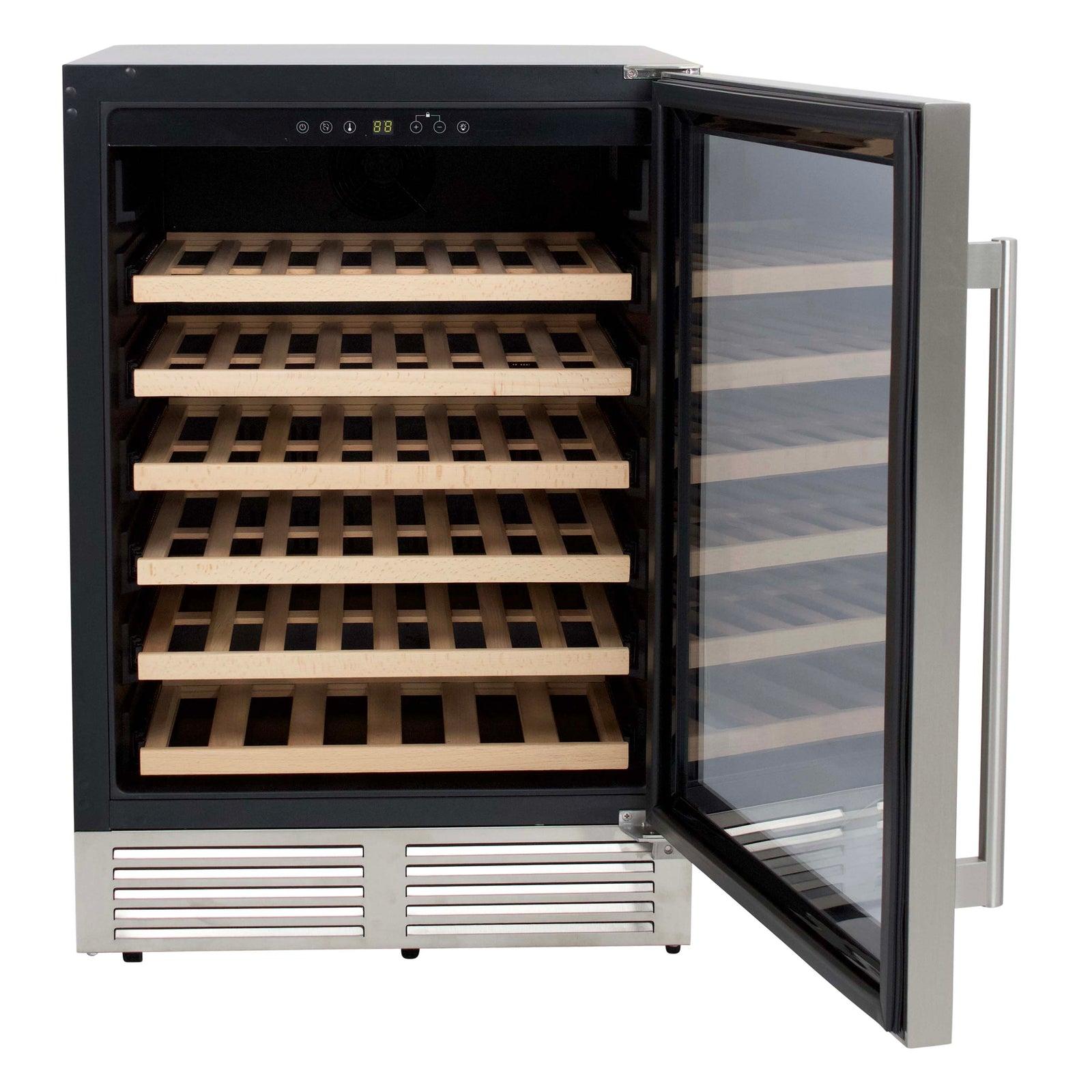 Avanti WCD52SZ3S Weinkühler der Designer-Serie für 51 Flaschen