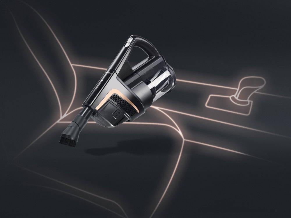 Miele TRIFLEXHX1CATDOGOBSIDIANBLACK Triflex Hx1 Cat &amp; Dog – Kabelloser Stabstaubsauger mit zusätzlicher Handbürste – Ideal für Tierbesitzer.