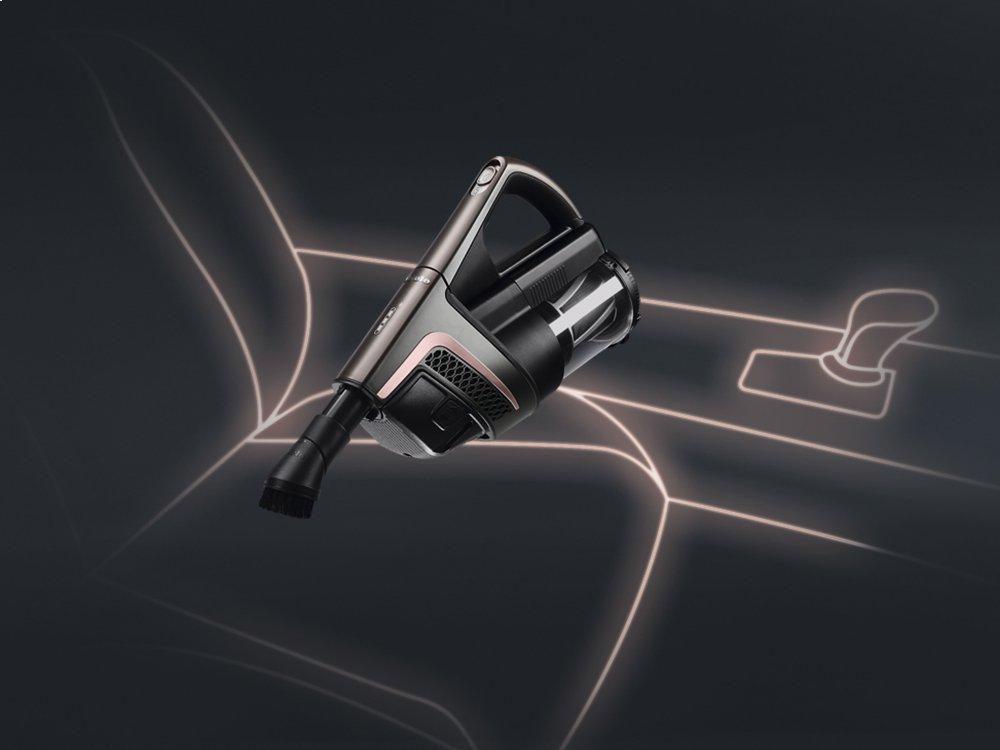 Miele TRIFLEXHX1PROINFINITYGREYPF Triflex Hx1 Pro – Kabelloser Stabstaubsauger mit zusätzlichem Li-Ionen-Akku und Ladeschale für maximale Laufzeiten.