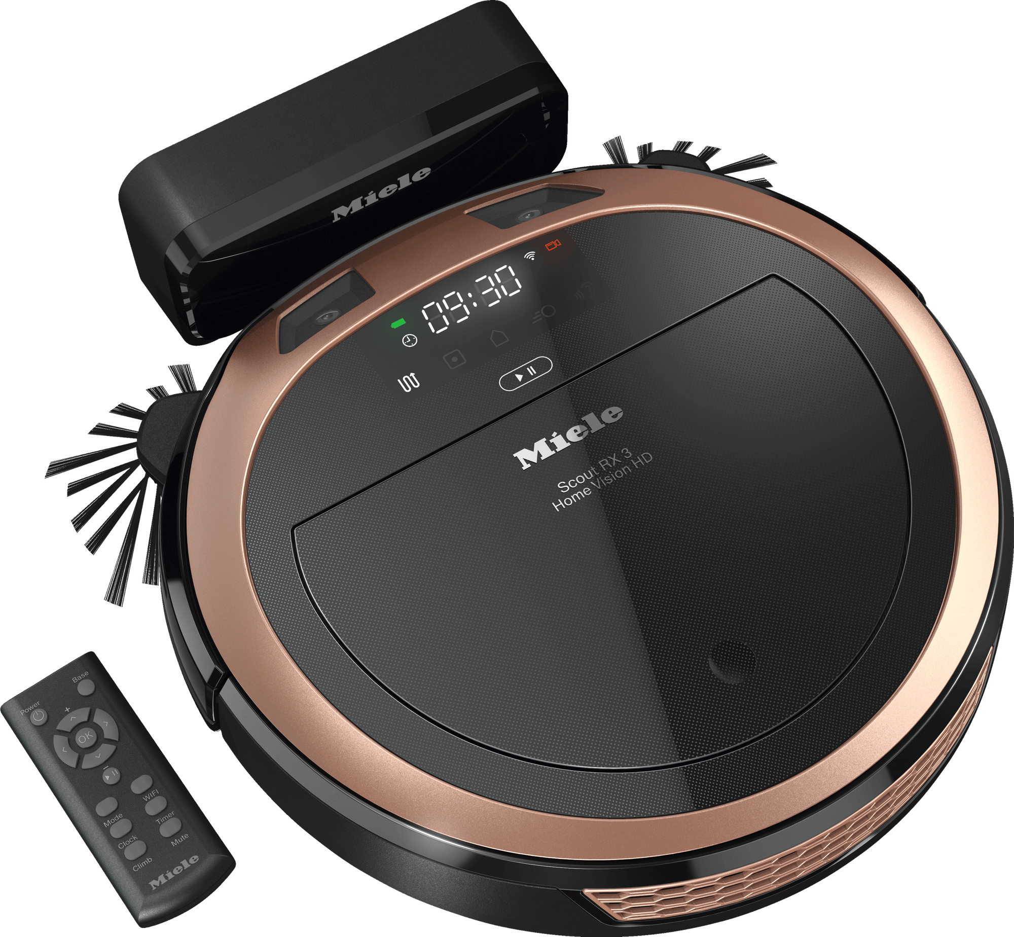 Miele SCOUT RX3 HOME VISION Scout Rx3 Home Vision – Saugroboter mit Livebildübertragung und 170 Minuten Laufzeit.