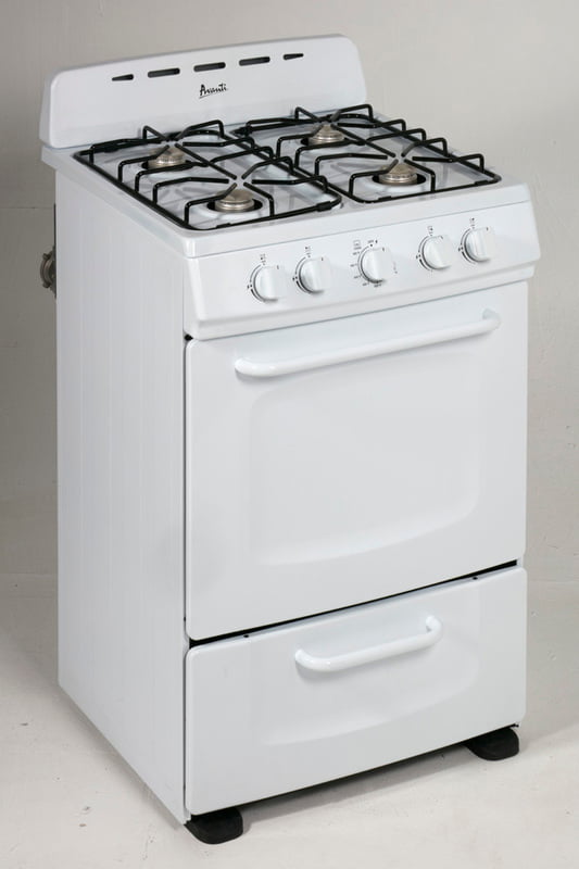 Avanti GRO24P0W 24 Freistehender Gasherd