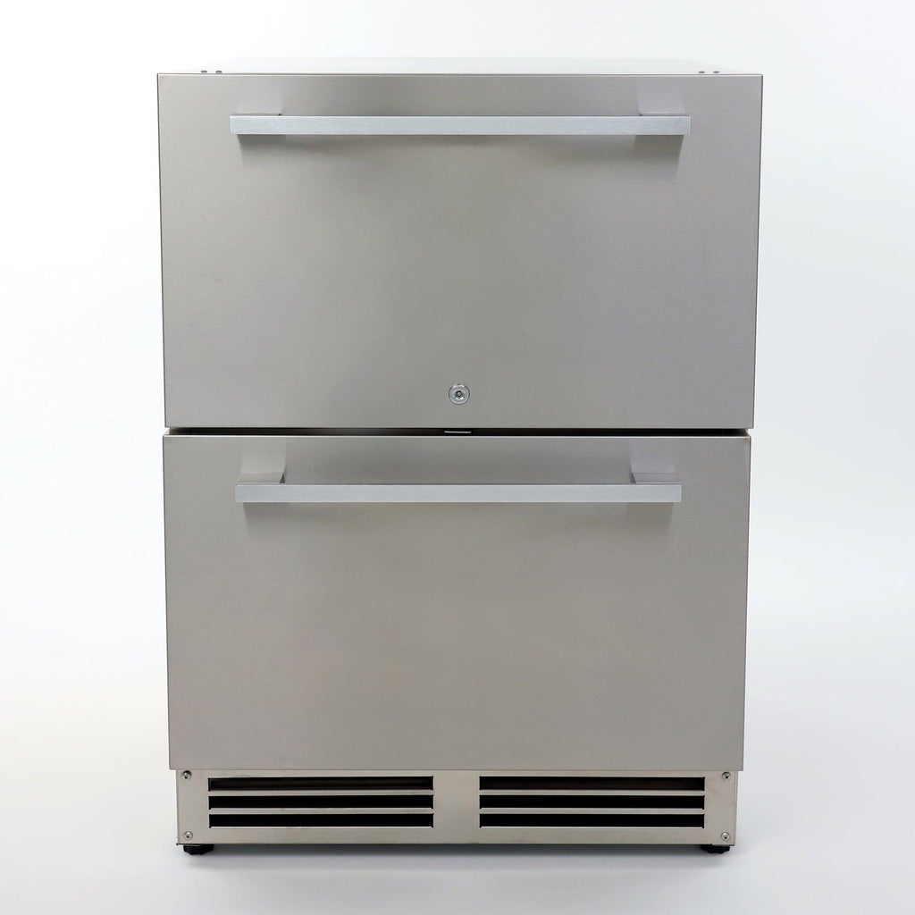 Avanti OR525U5D 5,2 Kubikfuß Elite-Serie Outdoor-Kühlschrank mit zwei Schubladen