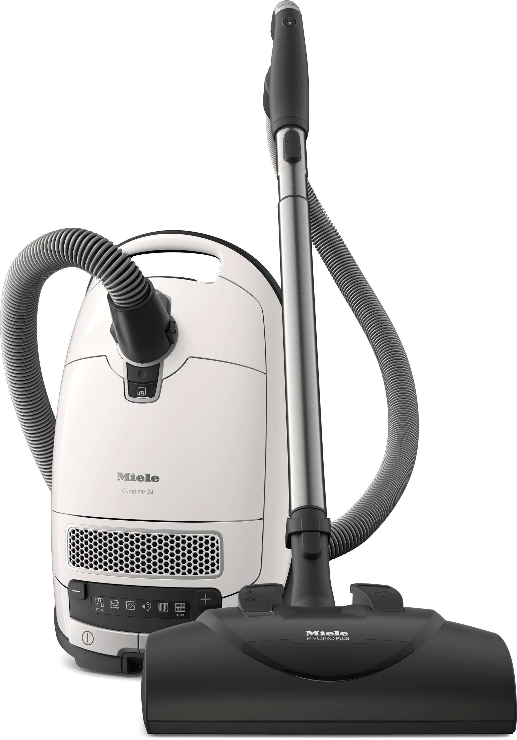 Miele COMPLETE C3 CAT DOG POWERLINE SGEE0 LW Complete C3 Cat &amp; Dog Powerline – Sgee0 – Bodenstaubsauger mit maximaler Saugkraft und Fußsteuerung für gründliches, bequemes Staubsaugen.