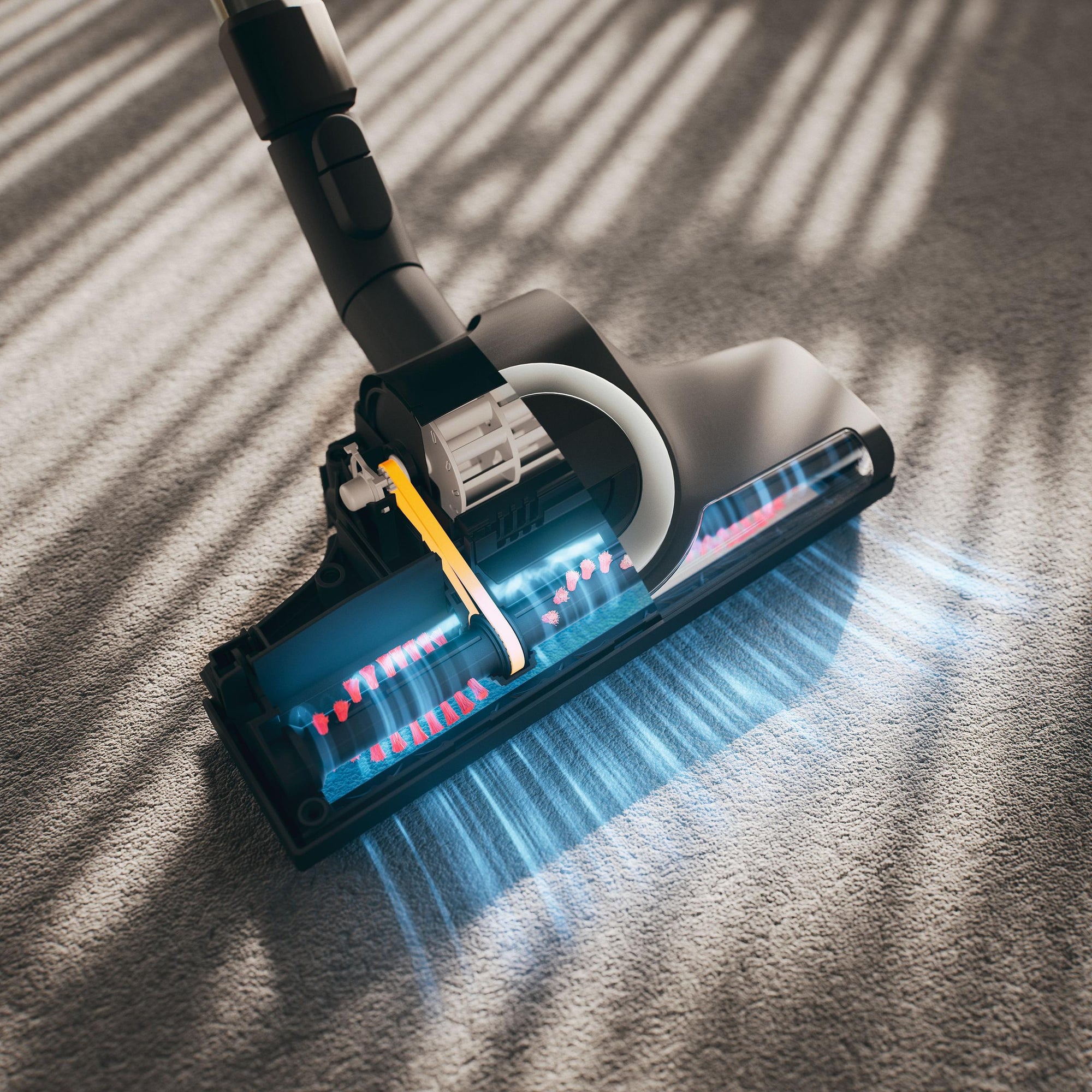 Miele BLIZZARDCX1 TURBOTEAM POWERLINE TECHBLUE Blizzard Cx1 Turboteam Powerline – beutelloser Bodenstaubsauger mit Turbobürste – Ideal für Tierliebhaber.
