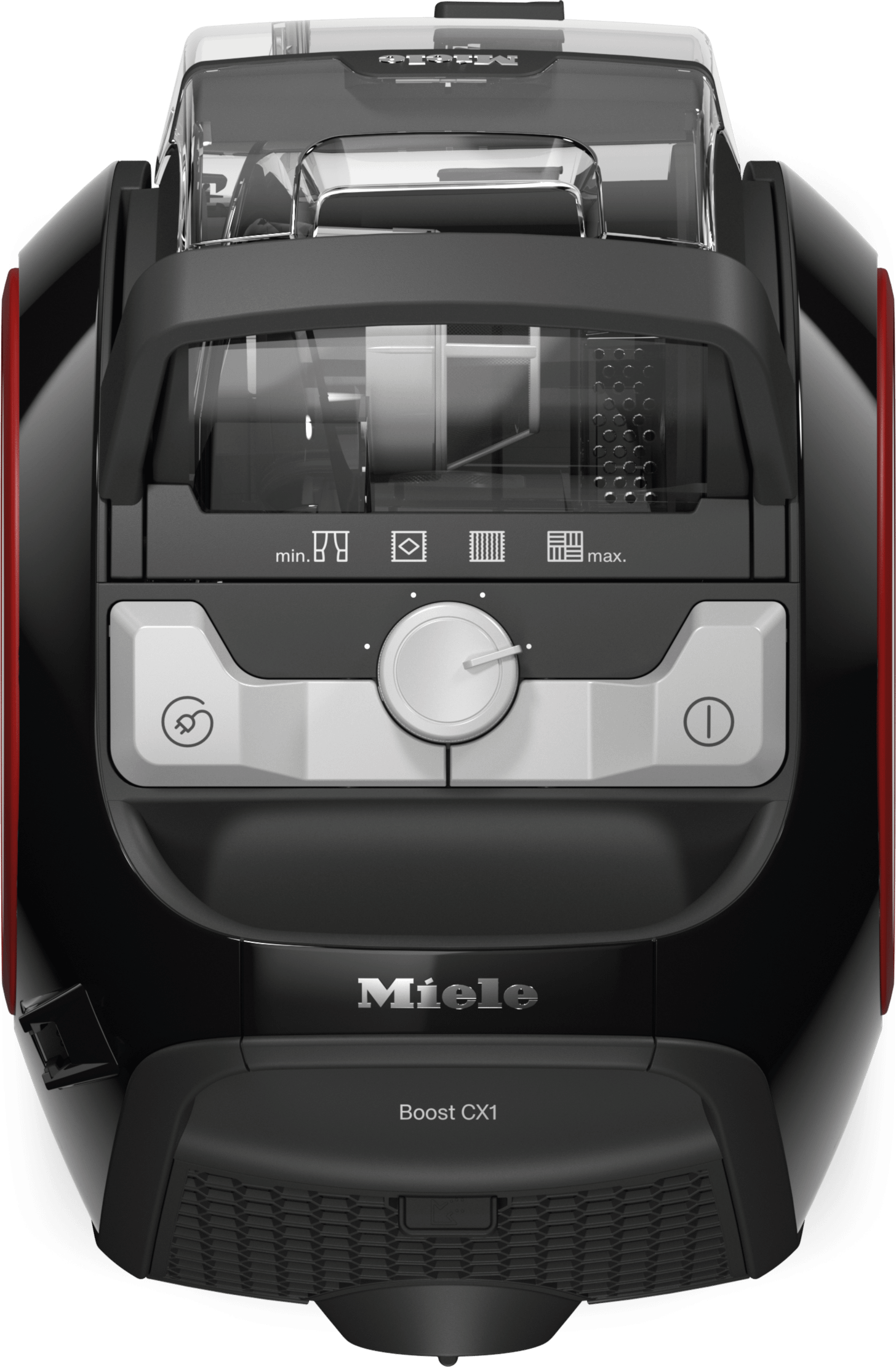 Miele BOOSTCX1OBSIDIANBLACK Boost Cx1 – beutelloser Bodenstaubsauger für maximale Leistung in kompaktem Design.